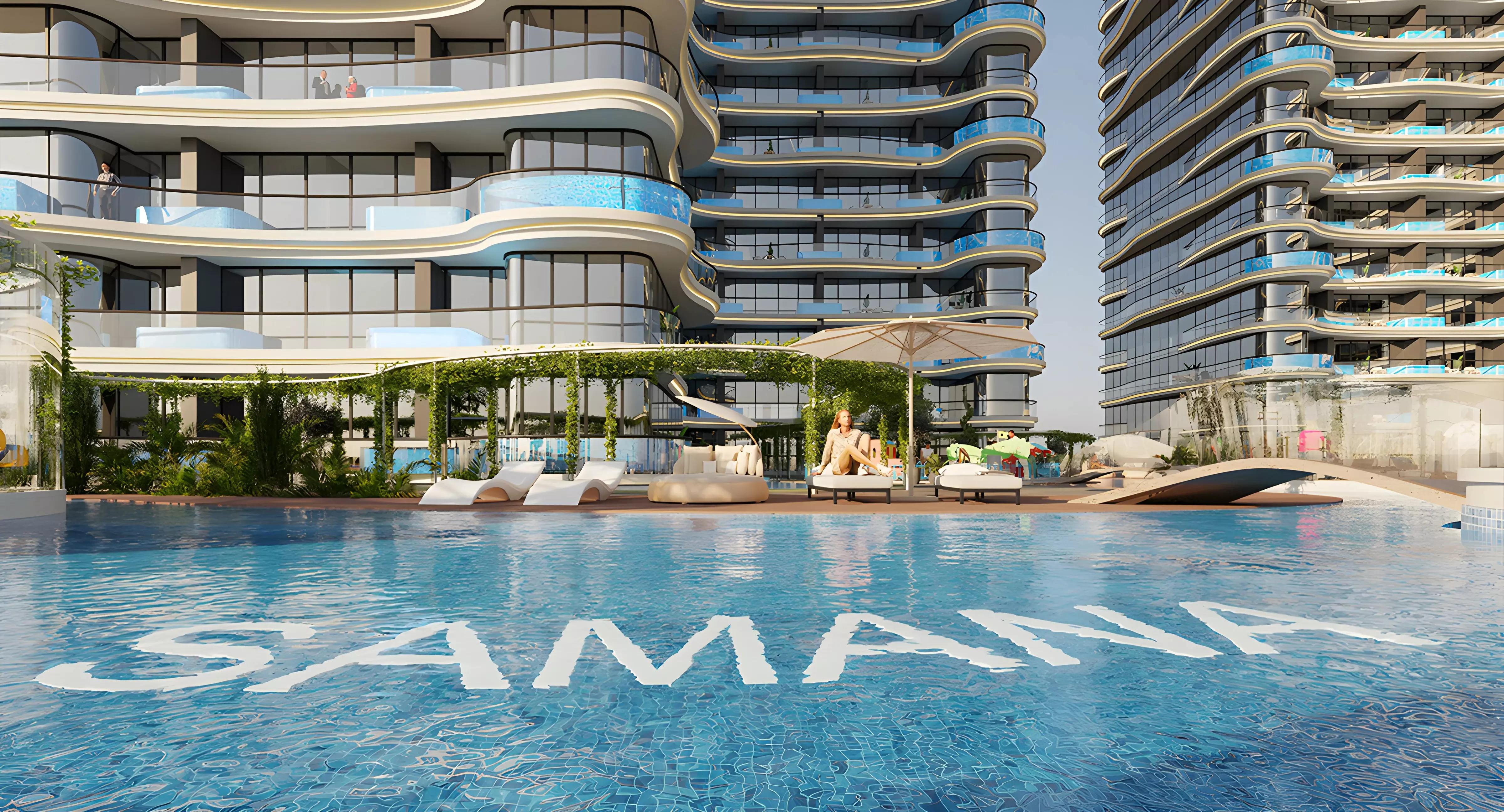 Изображение 2 из проекта Samana Barari Twin Towers от застройщика Samana Developers