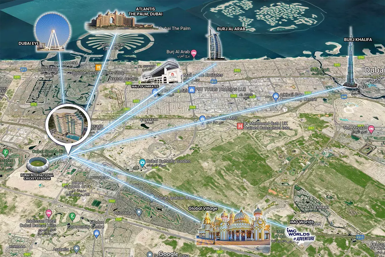 Image 2 of Samana Golf Views by Samana Developers