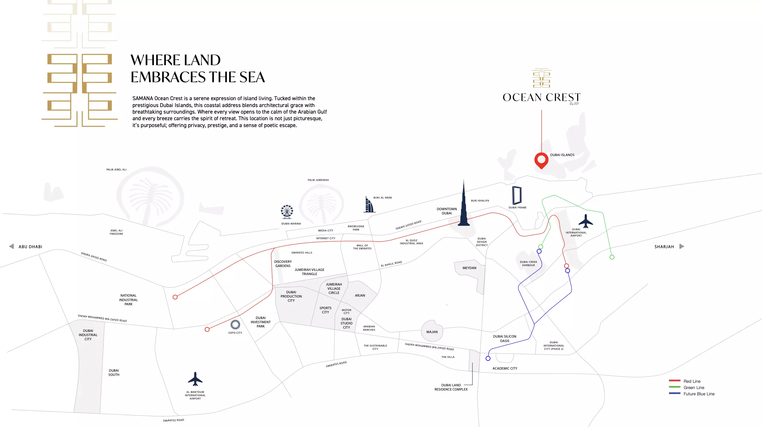 Image 2 of Samana Ocean Crest by Samana Developers