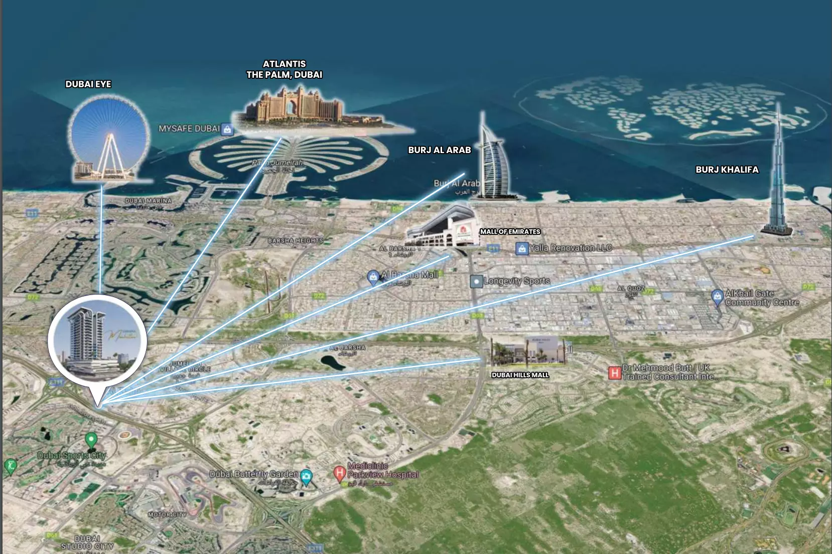 Image 10 of Samana Manhattan by Samana Developers