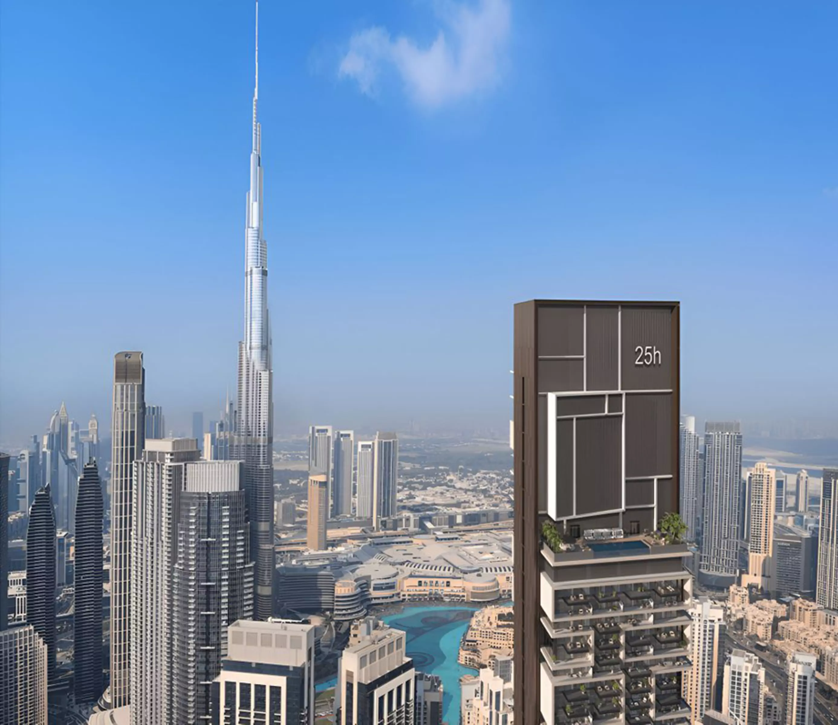 Изображение 2 из проекта 25H Heimat At Downtown Dubai от застройщика East and West Properties