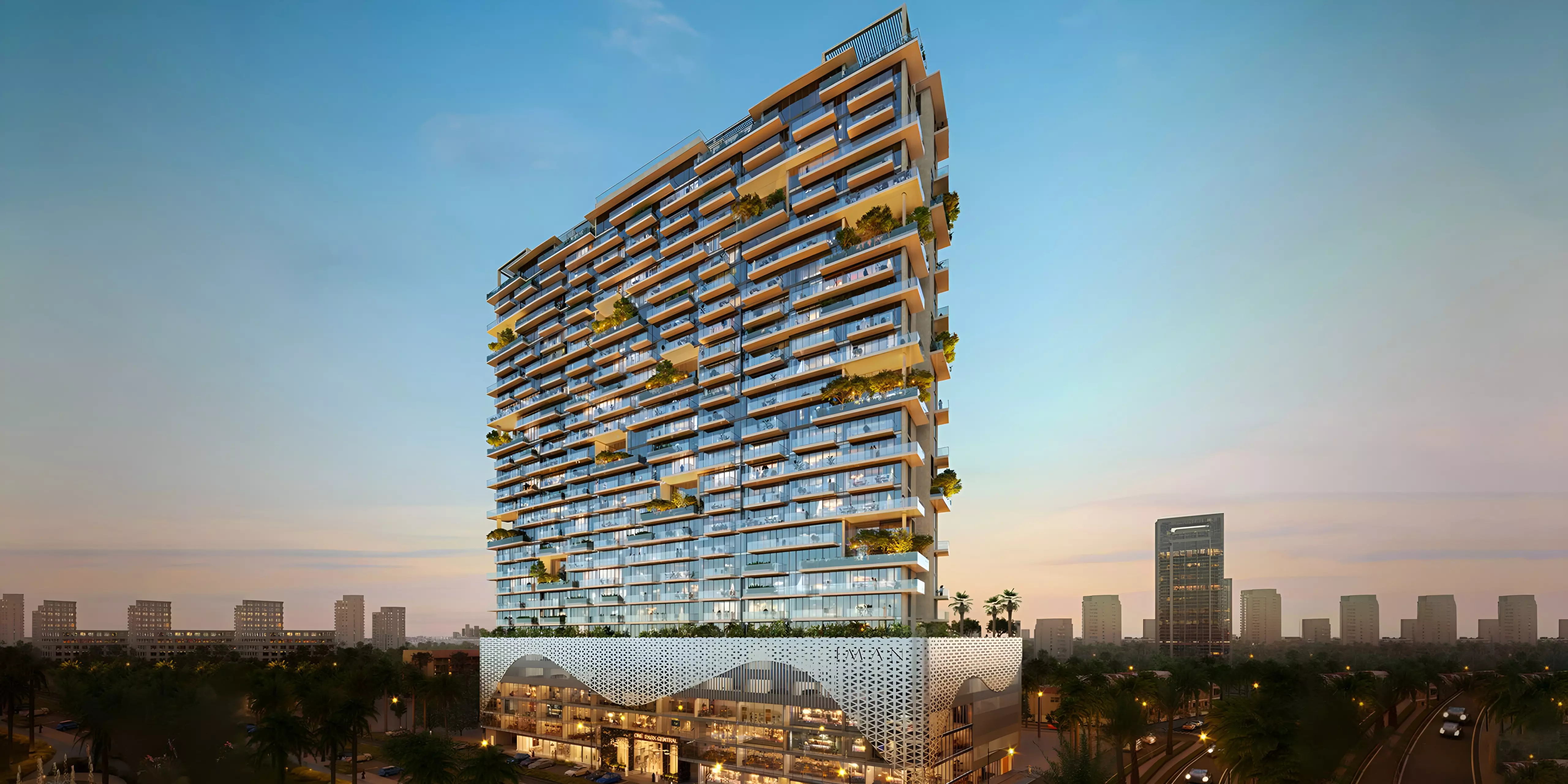 Изображение 6 из проекта One Park Central от застройщика Iman Developers