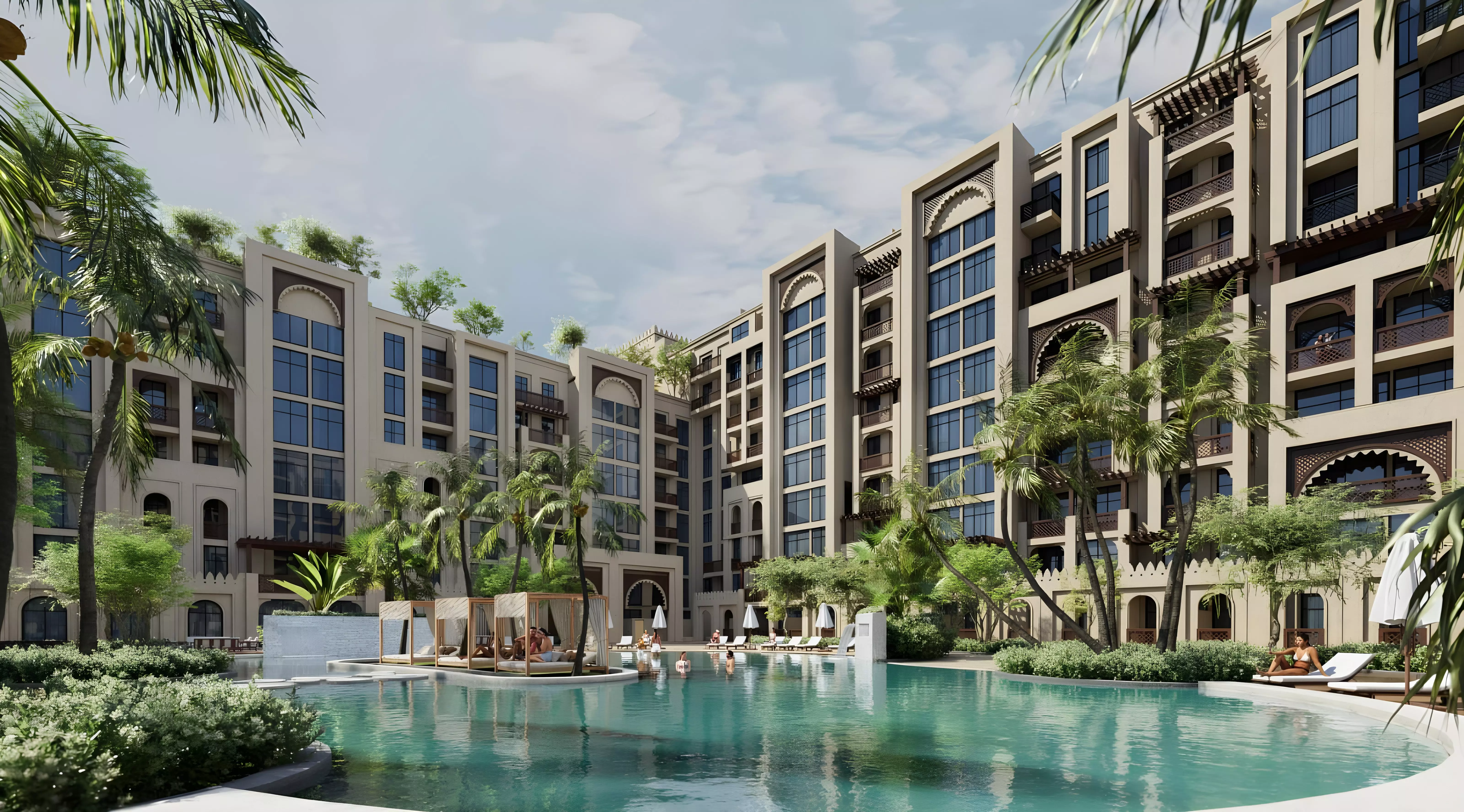 Image of Bab Al Qasr Resort Residence by Burtville
