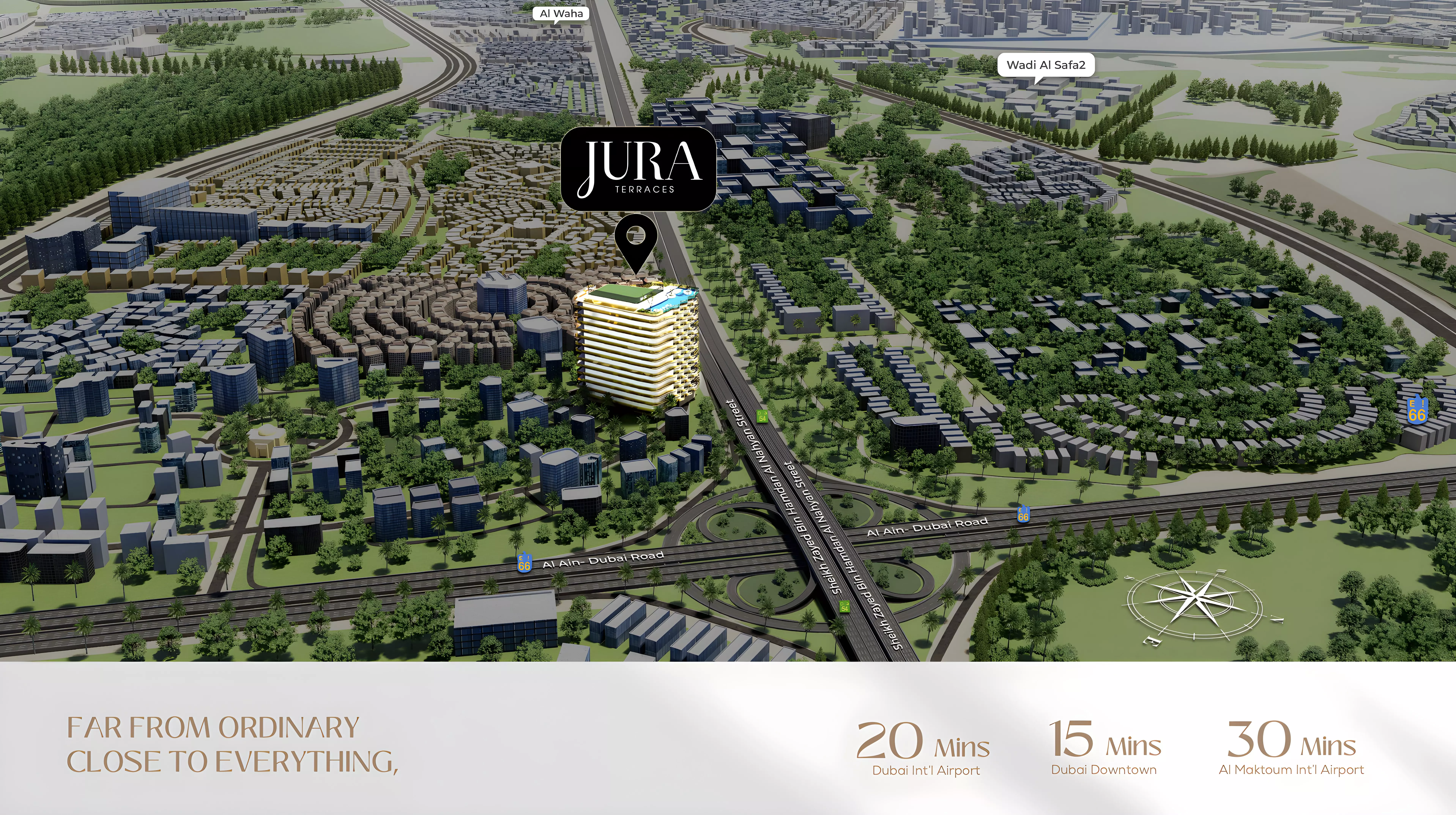 Jura Terraces от застройщика Majid Developments