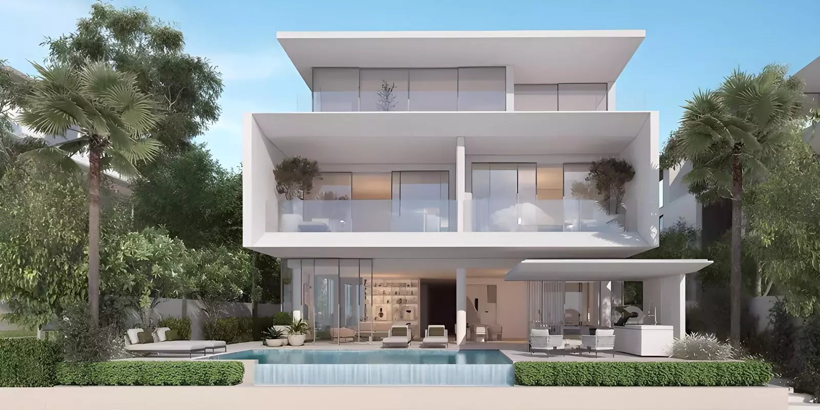 Изображение 2 из проекта Azure Blue Villas от застройщика Nakheel