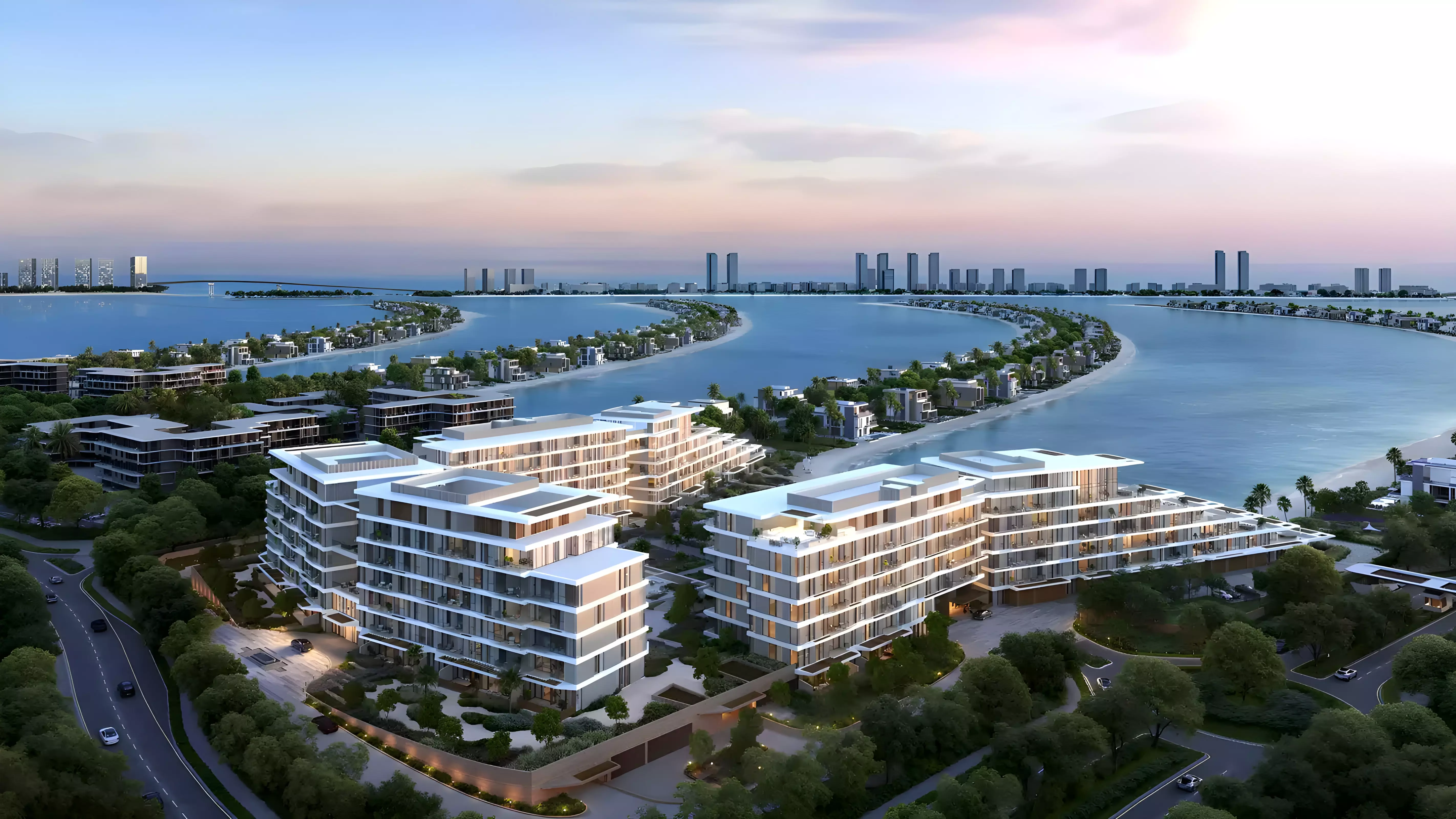 Изображение 2 из проекта Palm Central Private Residences Frond M от застройщика Nakheel