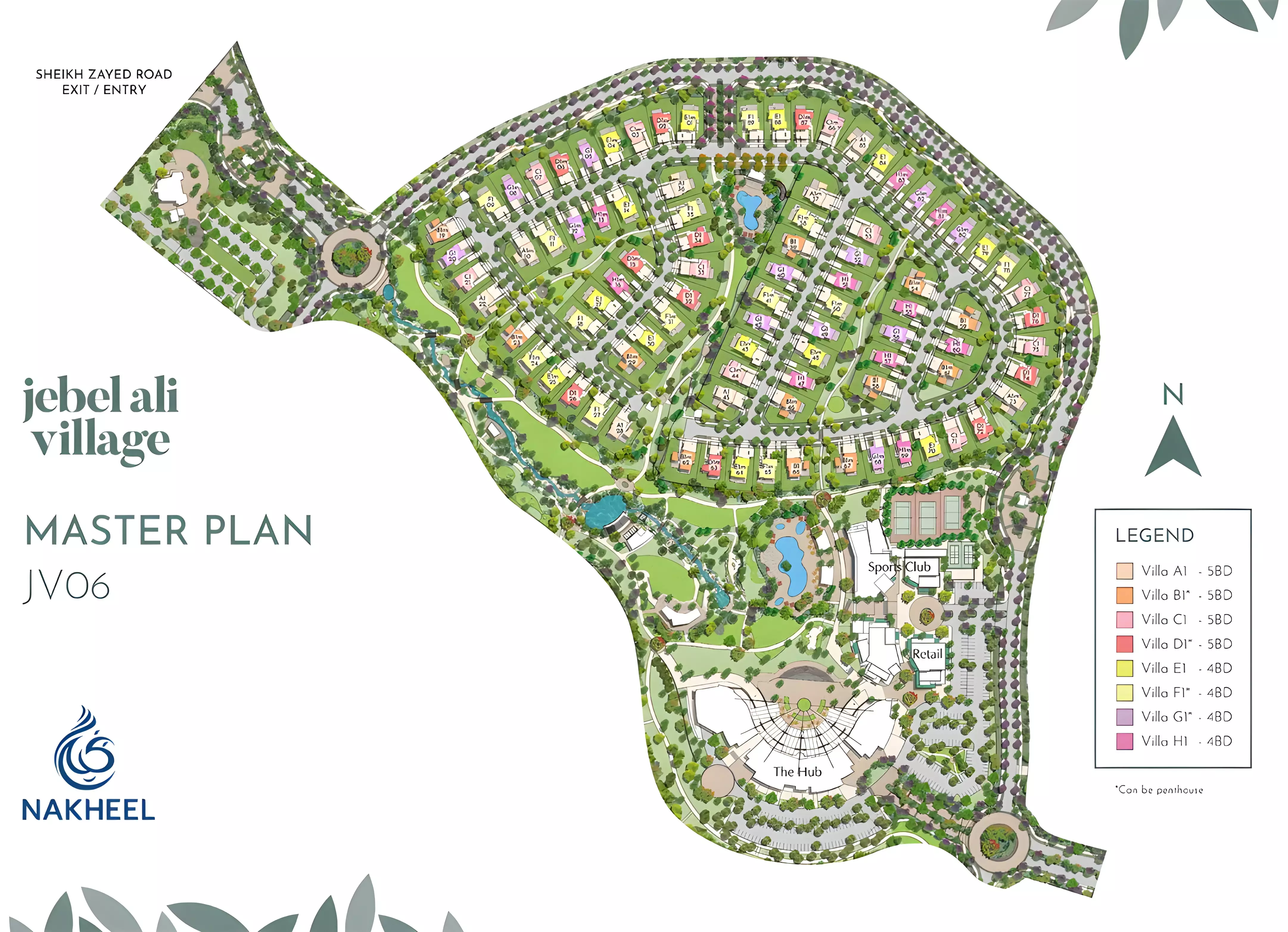 Изображение 8 из проекта Jebel Ali Village By Nakheel от застройщика Nakheel