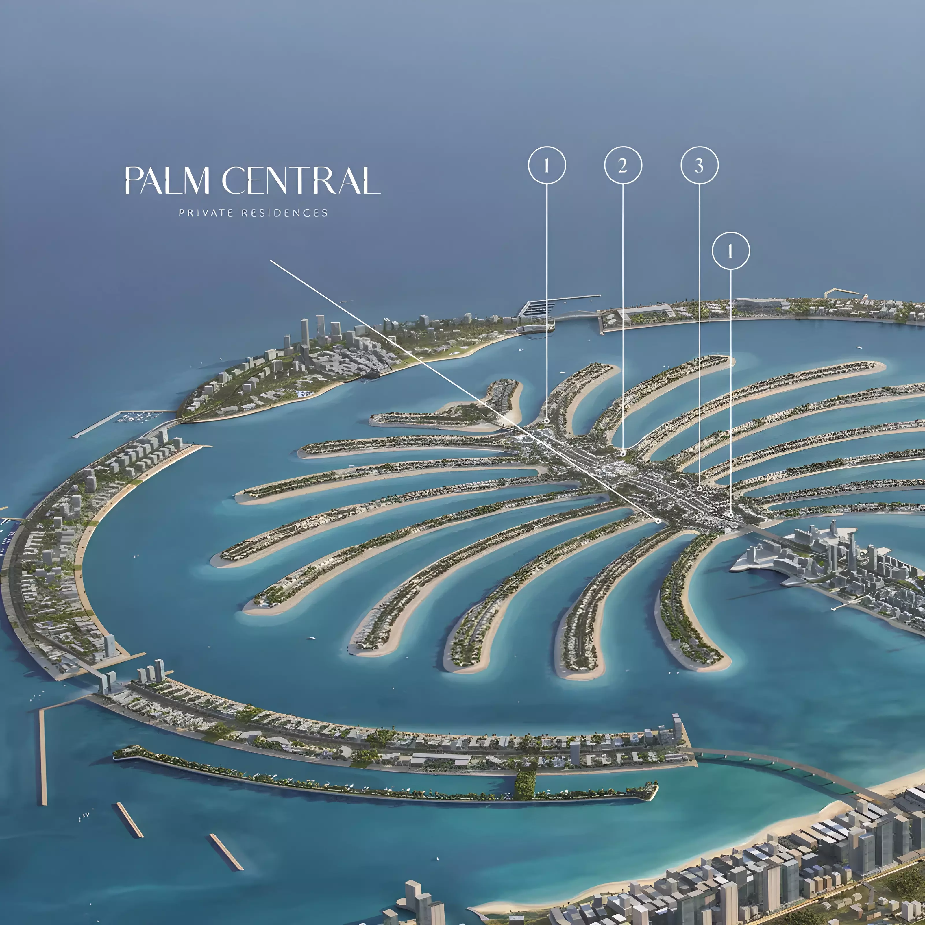 Palm Central Residences Frond N от застройщика Nakheel