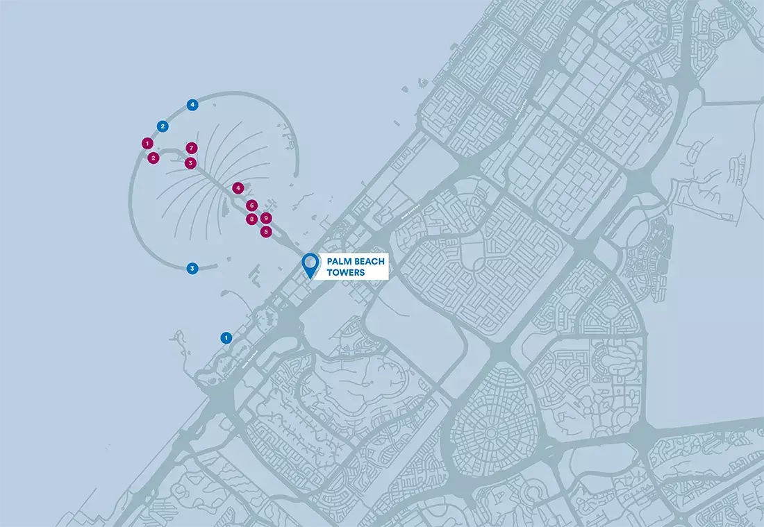 Image 3 of Palm Beach Towers by Nakheel