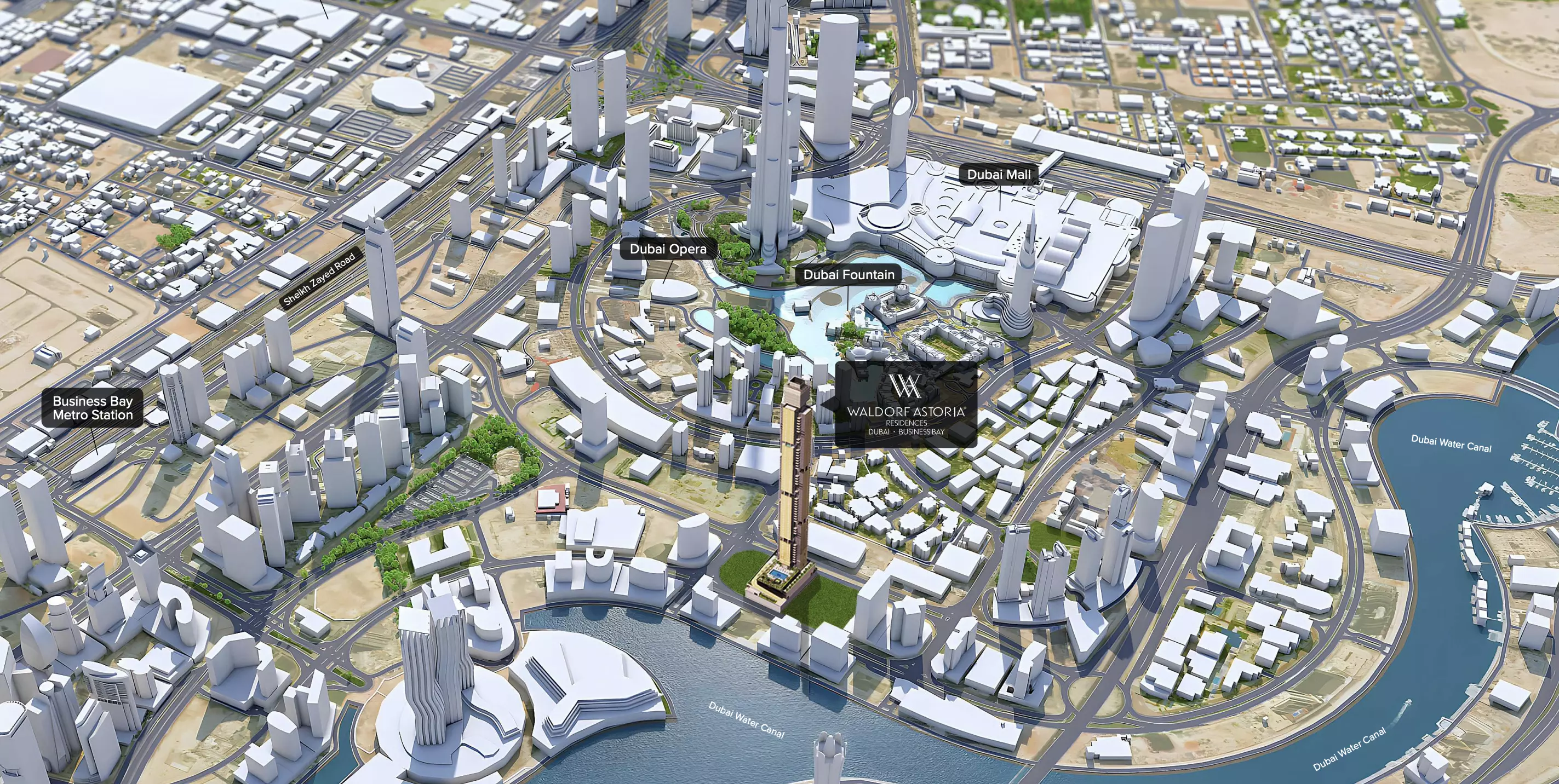 Waldorf Astoria Residences Dubai Business Bay от застройщика Nabni Real Estate Development