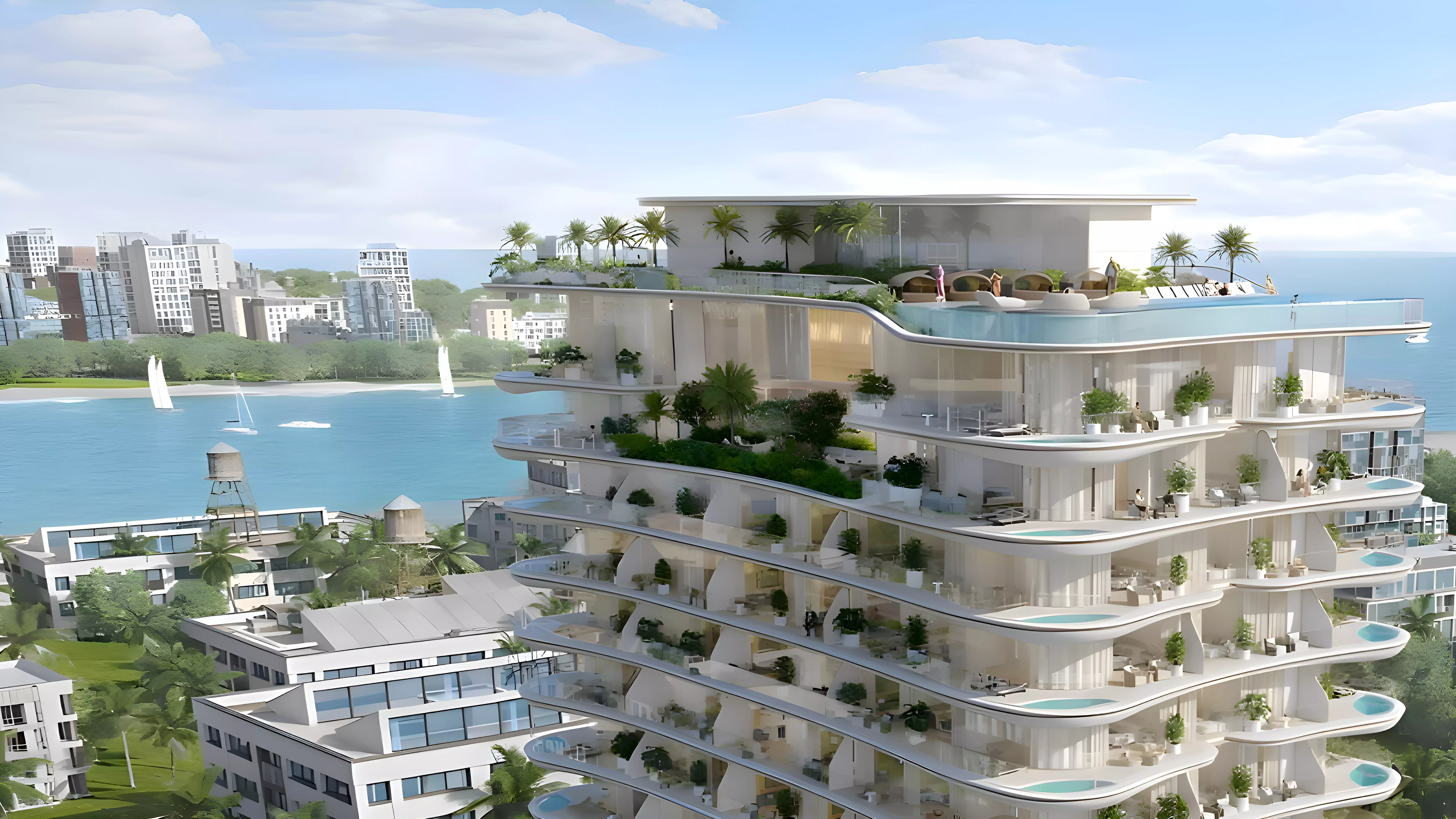 Изображение 21 из проекта Beach Walk от застройщика Imtiaz Developments