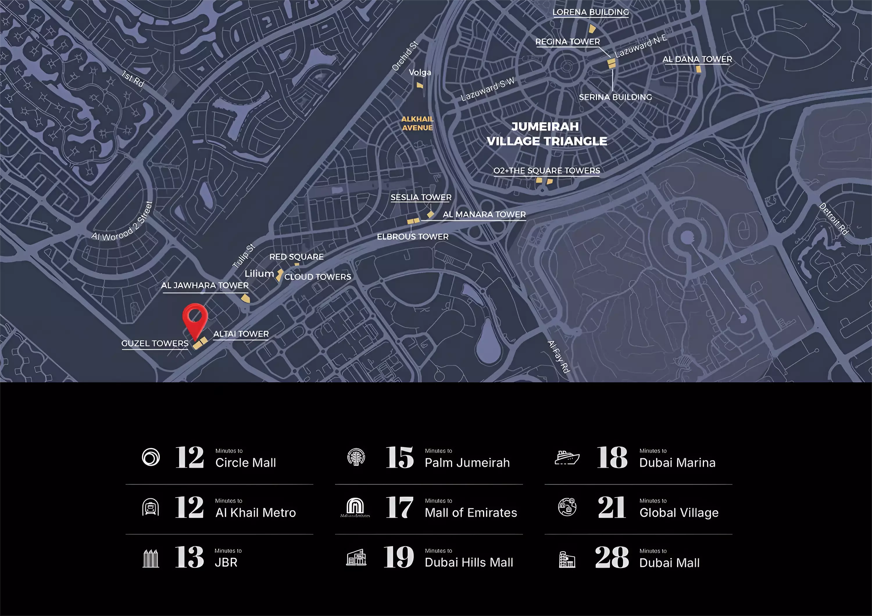 Изображение 3 из проекта Guzel Towers Phase 4 by Tiger от застройщика Tiger Group