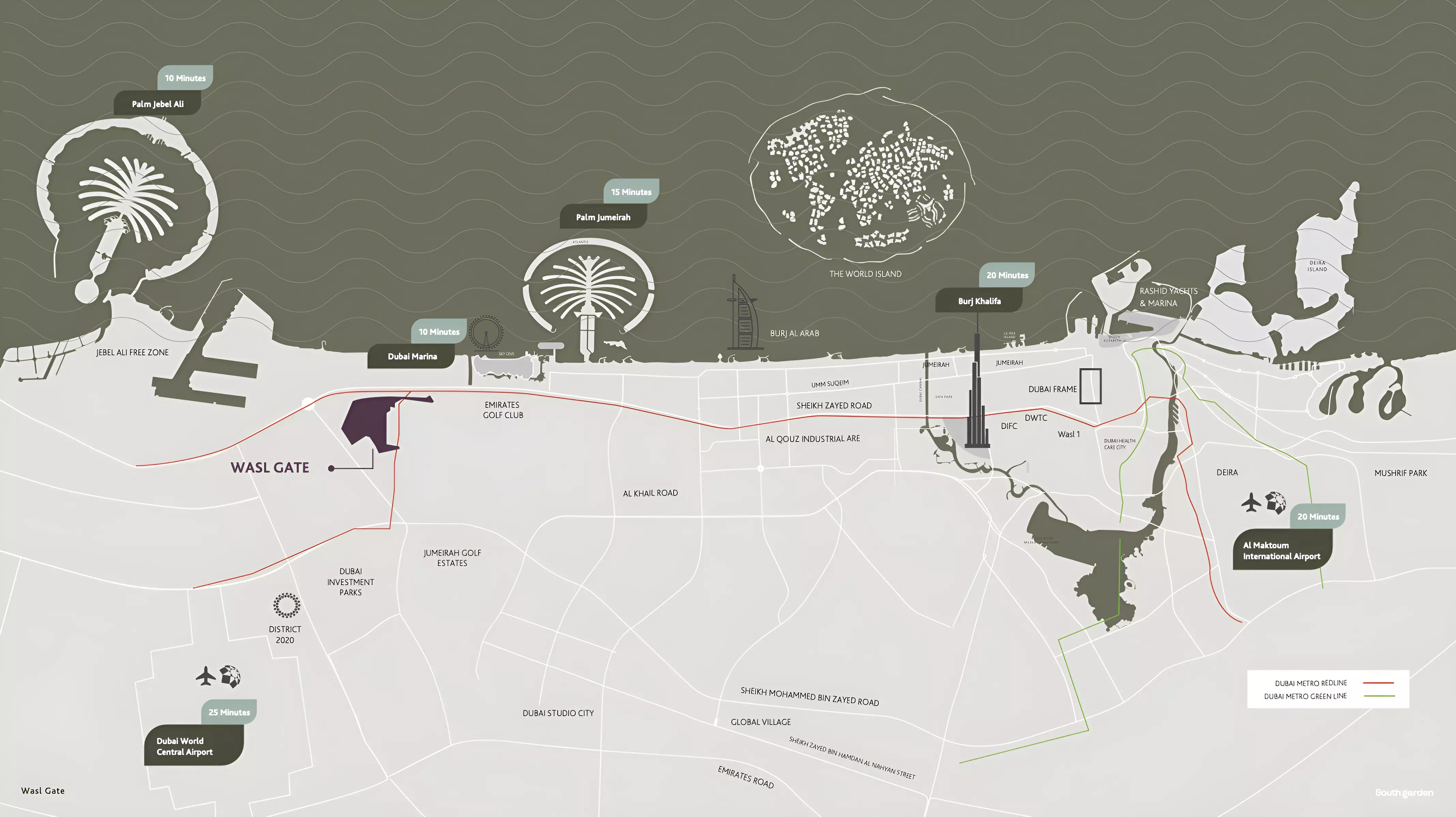 Image of South Garden D by Wasl Properties