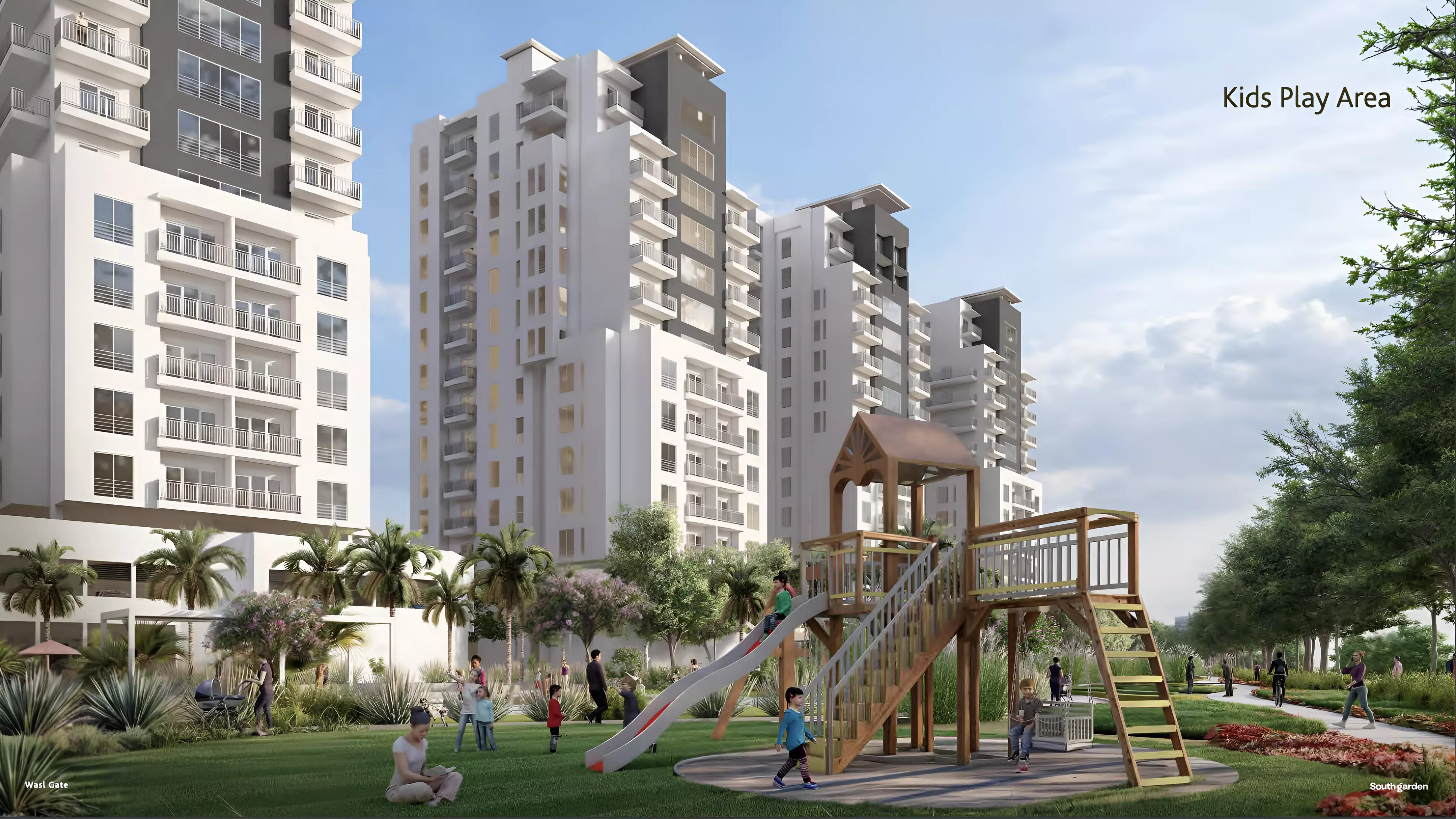 Изображение 3 из проекта South Garden A от застройщика Wasl Properties