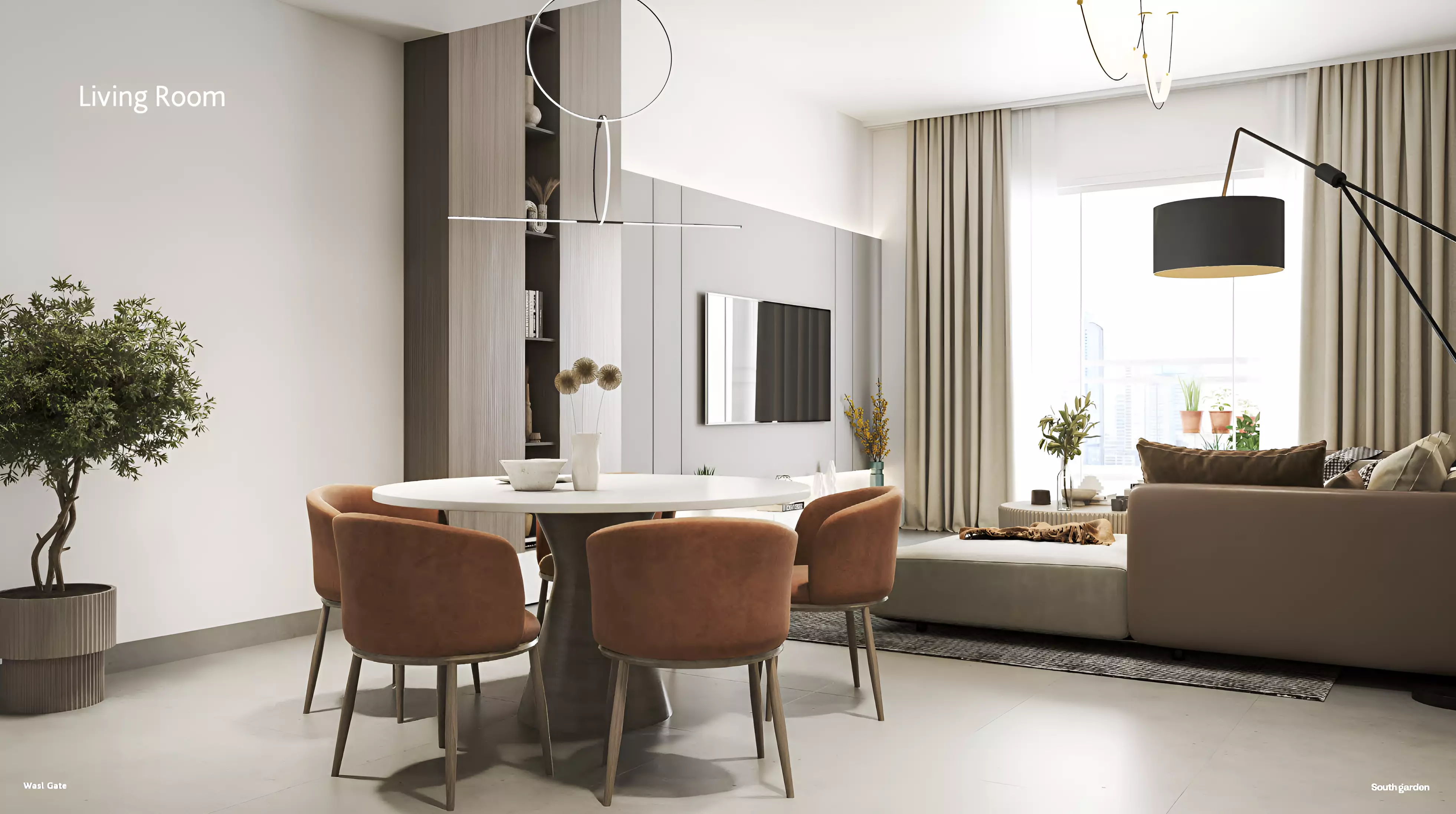 Изображение 2 из проекта South Garden A от застройщика Wasl Properties