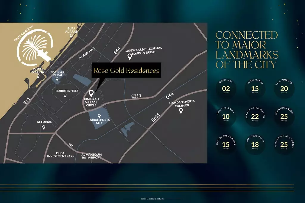 Изображение 2 из проекта Rose Gold Residences от застройщика Zee Development