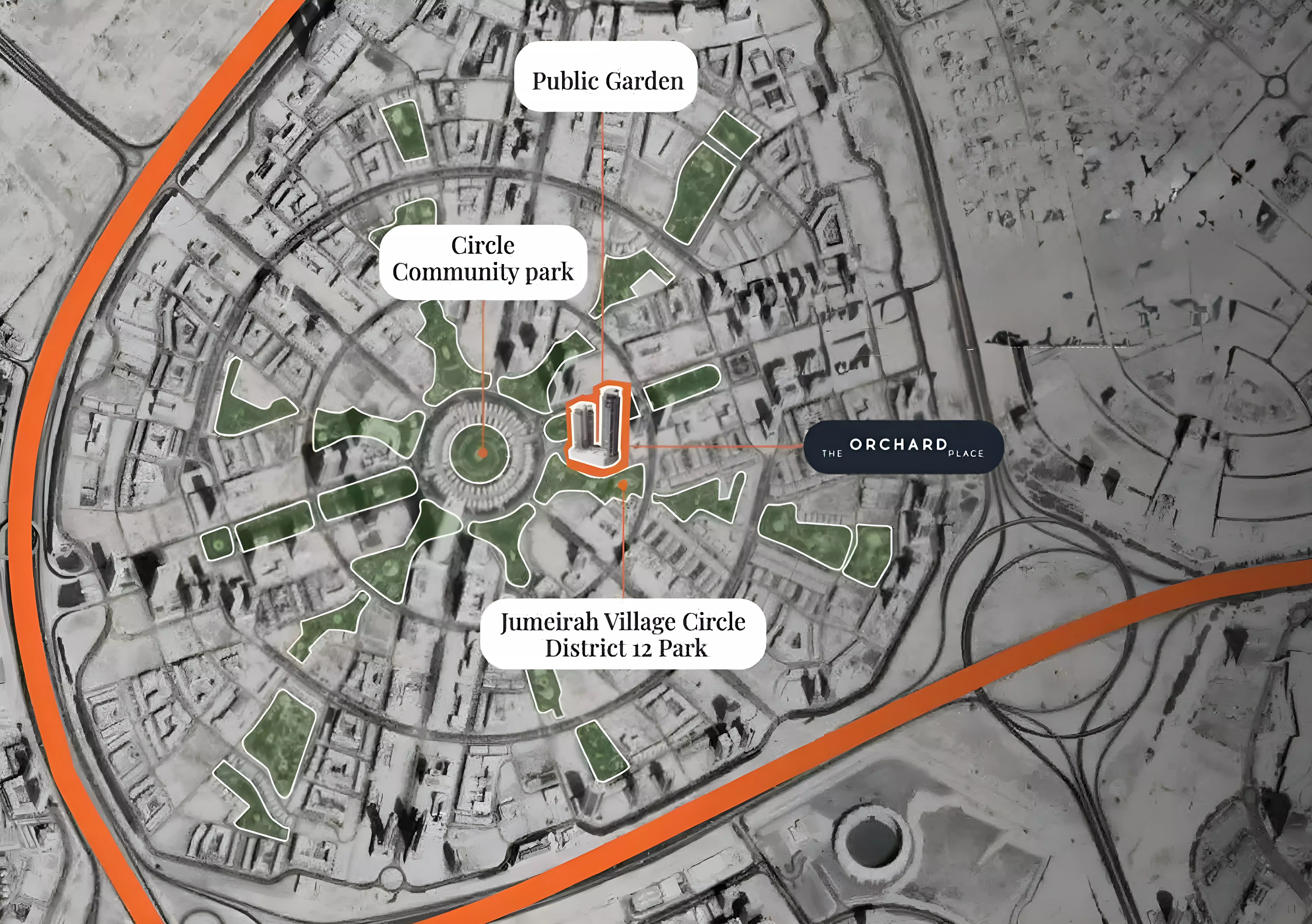 Image of The Orchard Place- Towers D&E by PEAK SUMMIT REAL ESTATE DEVELOPMENT L.L.C