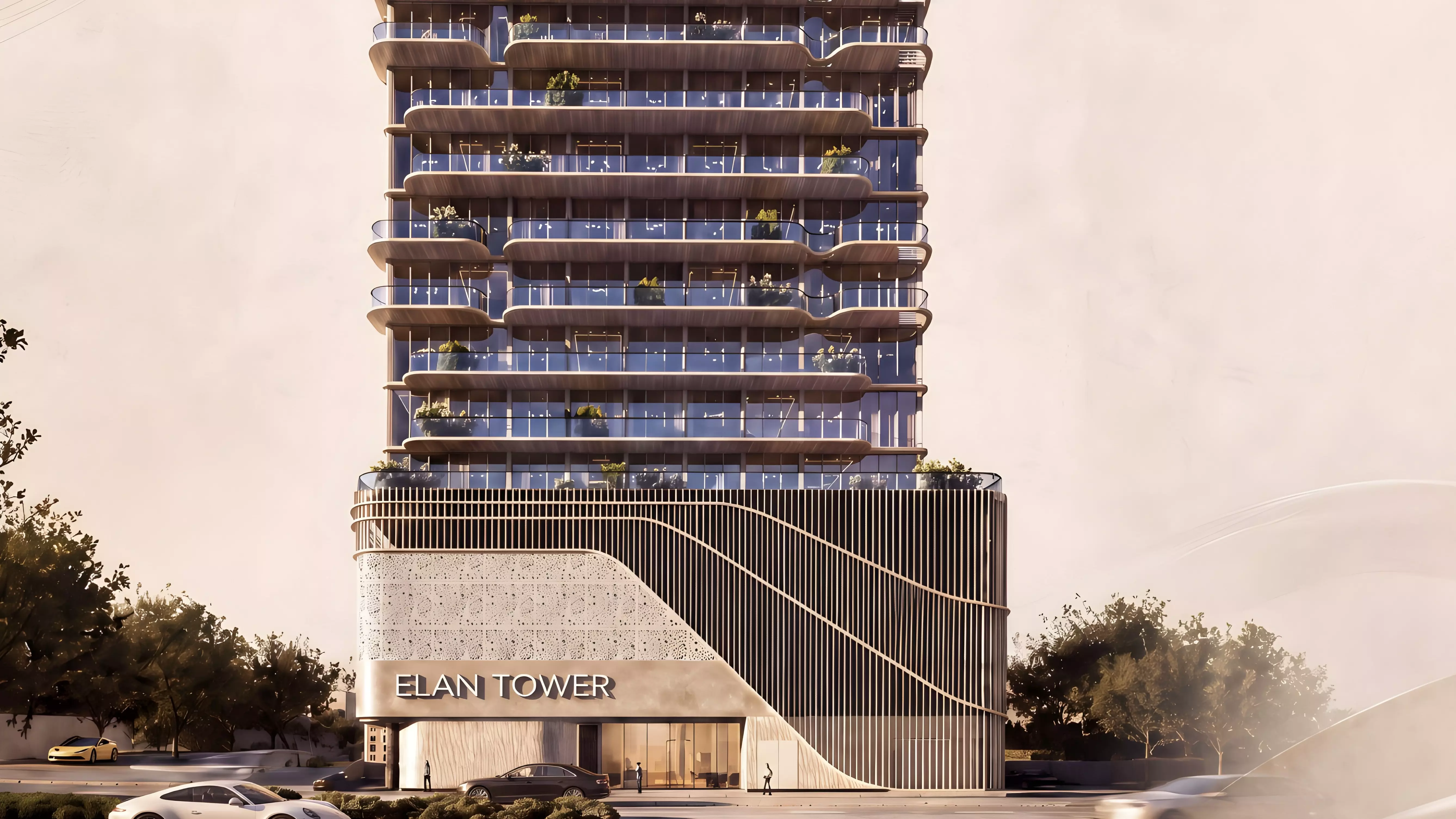 Изображение 2 из проекта Elan Tower от застройщика Alfulaiti Development