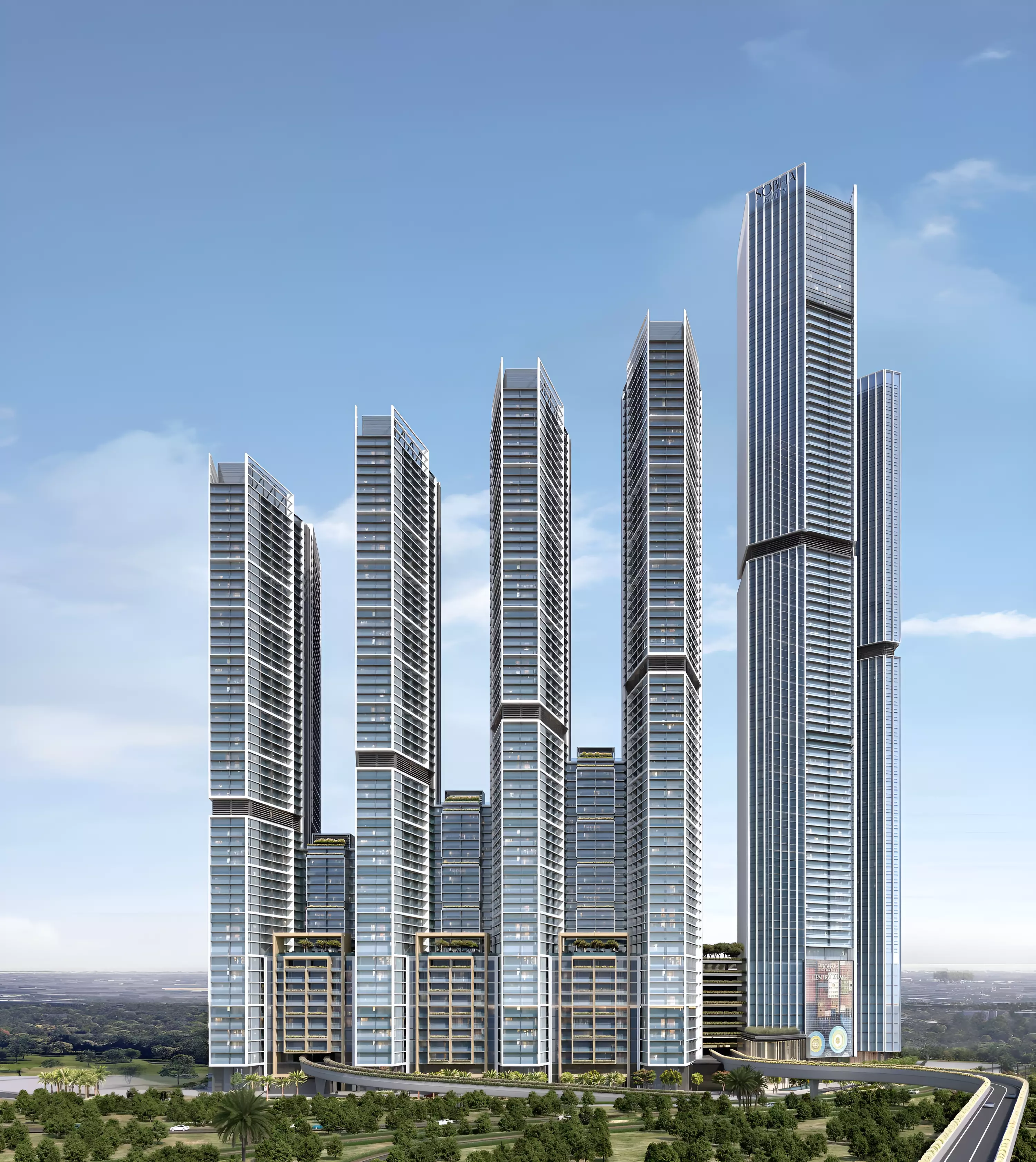 Изображение 8 из проекта The Horizon at Sobha Central от застройщика Sobha Realty