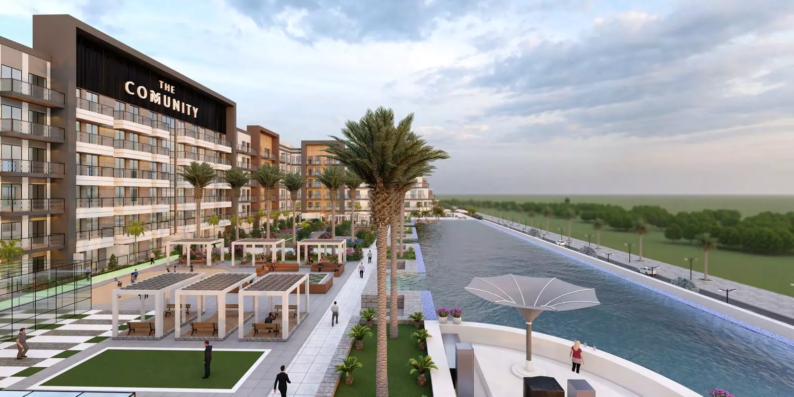 Image 2 of The Community Motor City by Aqua Properties Developers