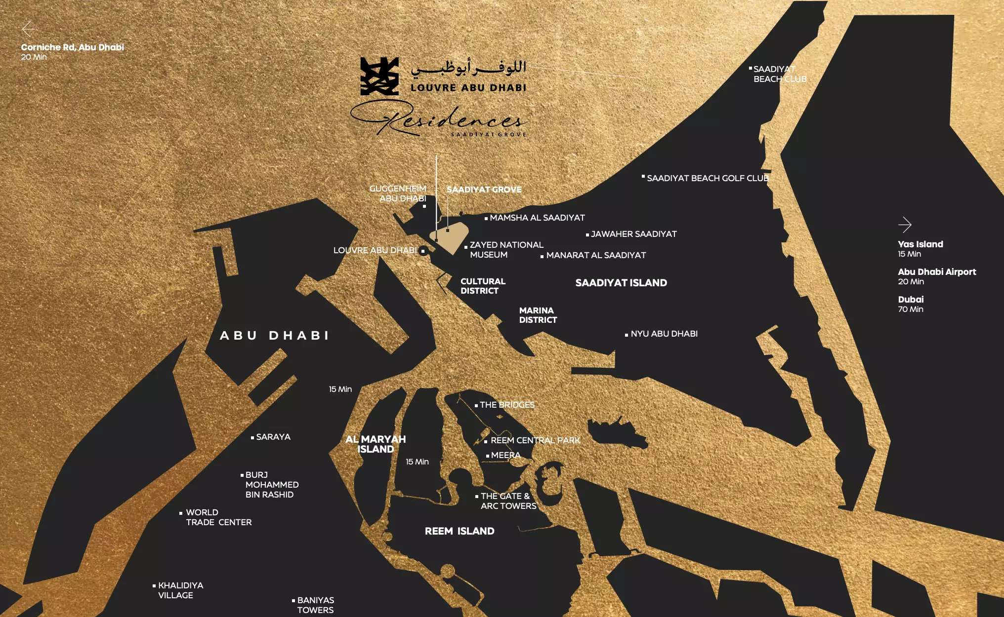 Saadiyat Grove от застройщика Aldar Properties PJSC