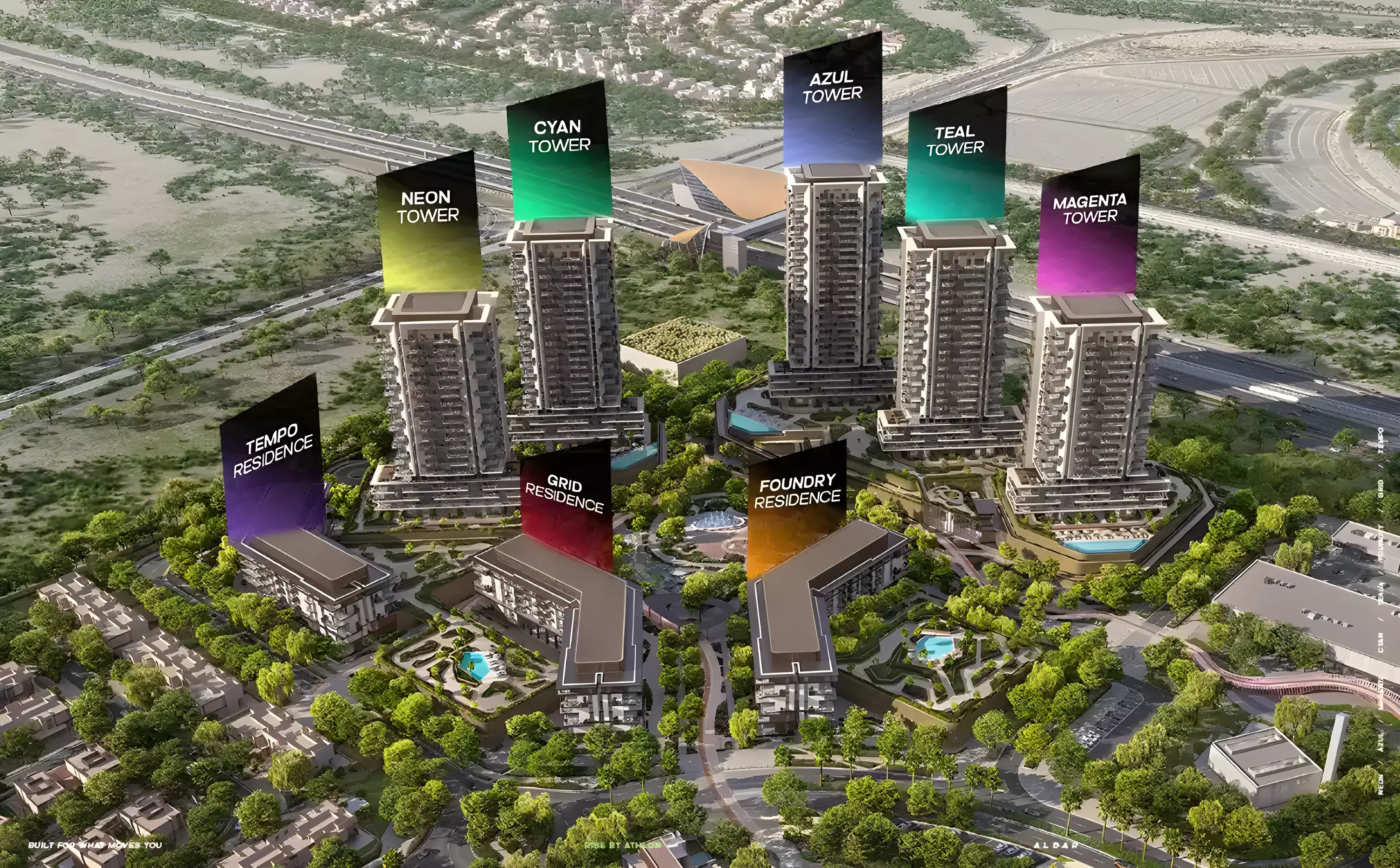 Изображение 3 из проекта Teal Tower от застройщика Aldar Properties PJSC