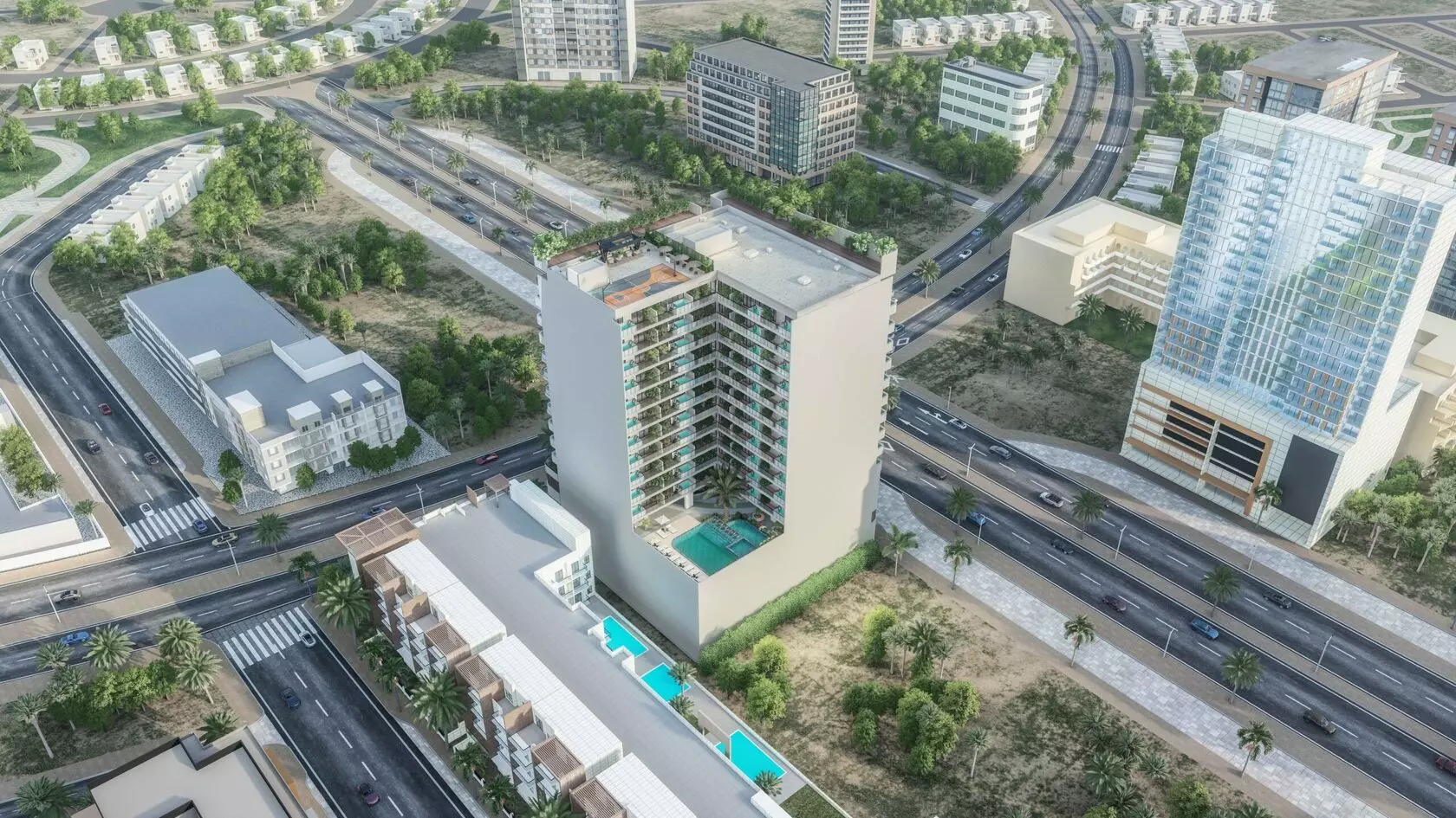 Image 2 of SquareX Residence by Tasmeer Indigo