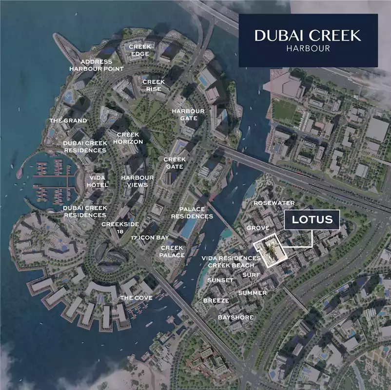 Image 8 of Creek Beach Lotus by Emaar Properties