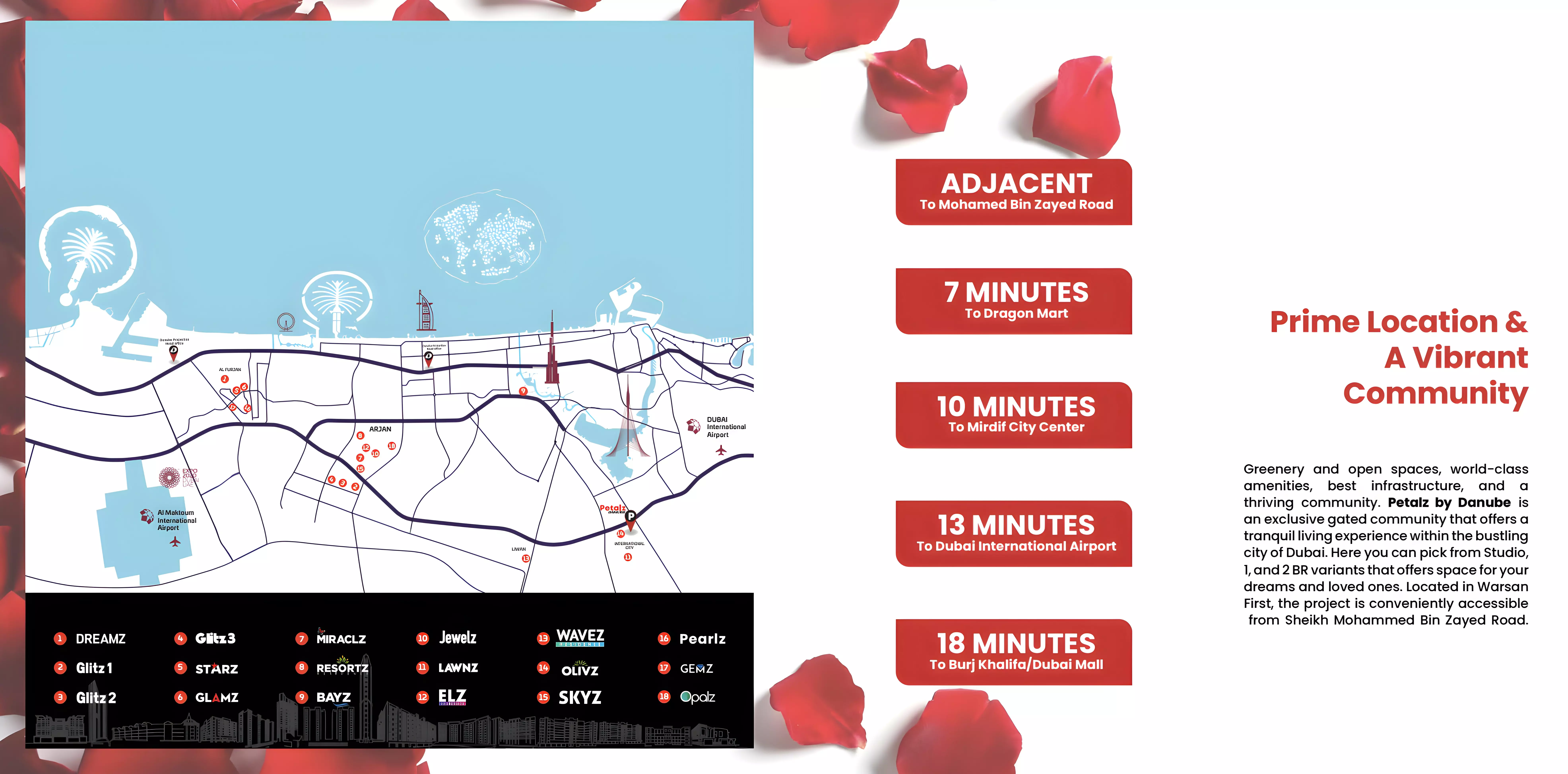 Изображение 9 из проекта Petalz by Danube от застройщика Danube Properties