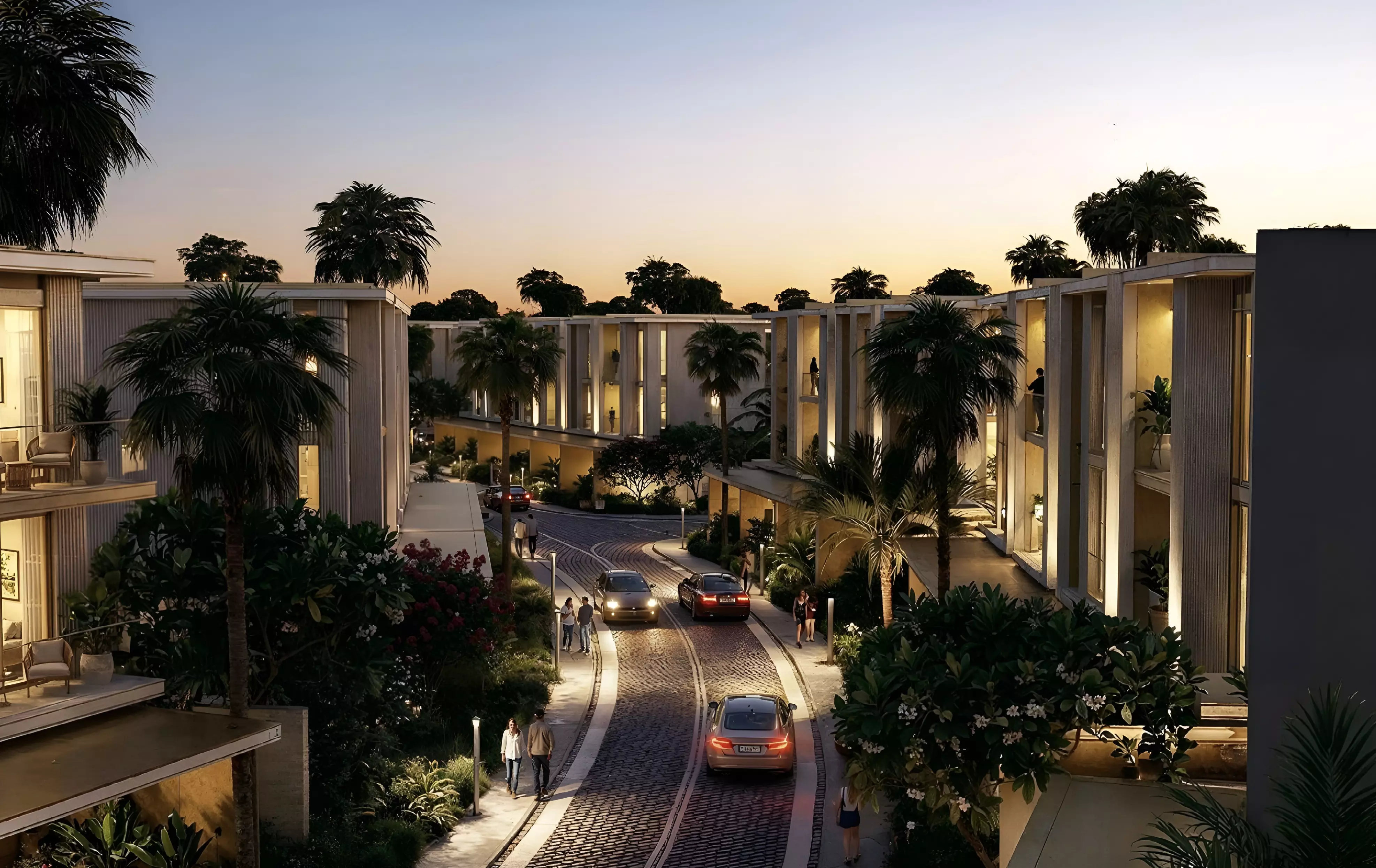 Изображение 4 из проекта Tilal Oasis Grand Villa от застройщика Binghatti Developers
