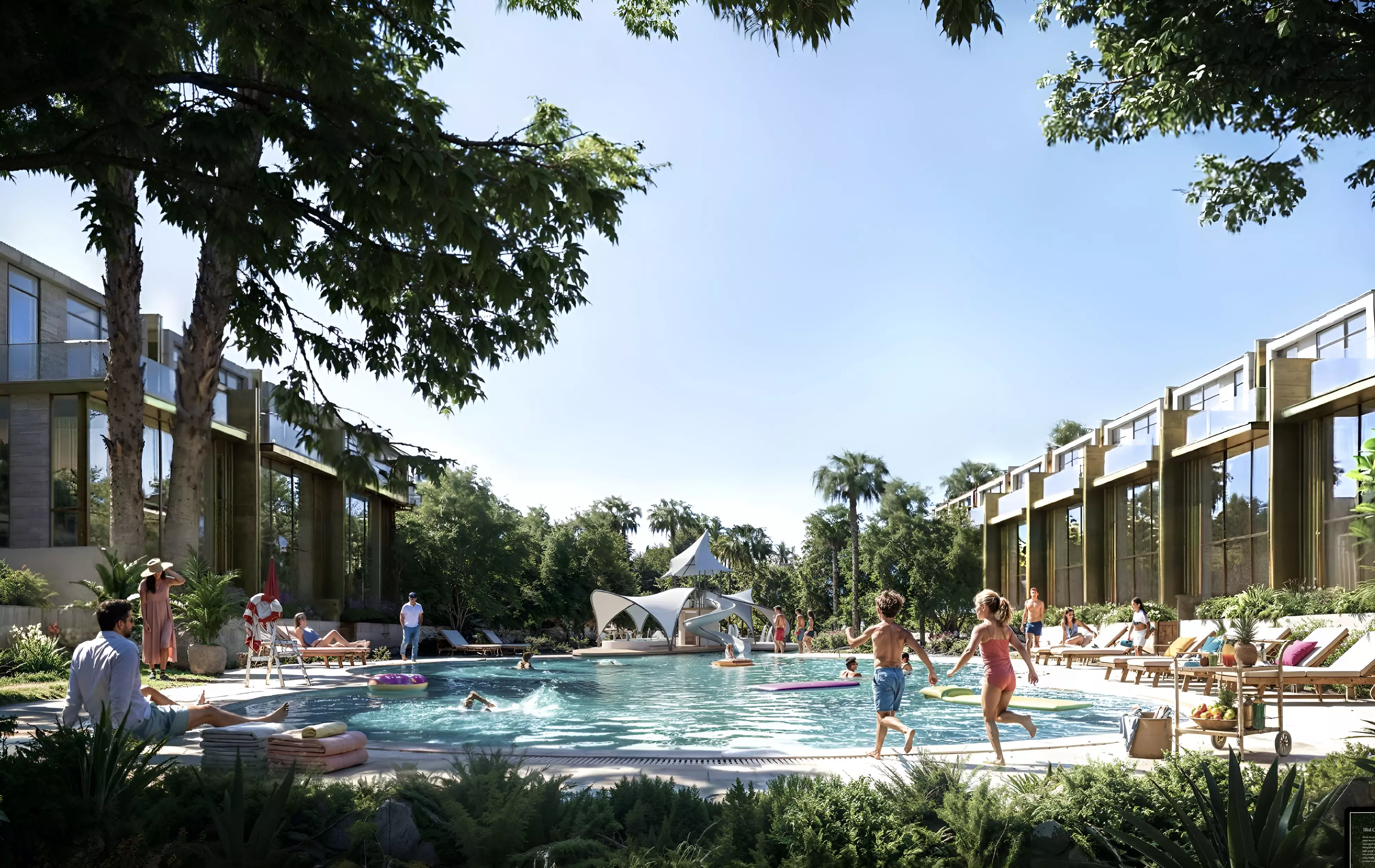 Изображение 3 из проекта Tilal Oasis Grand Villa от застройщика Binghatti Developers