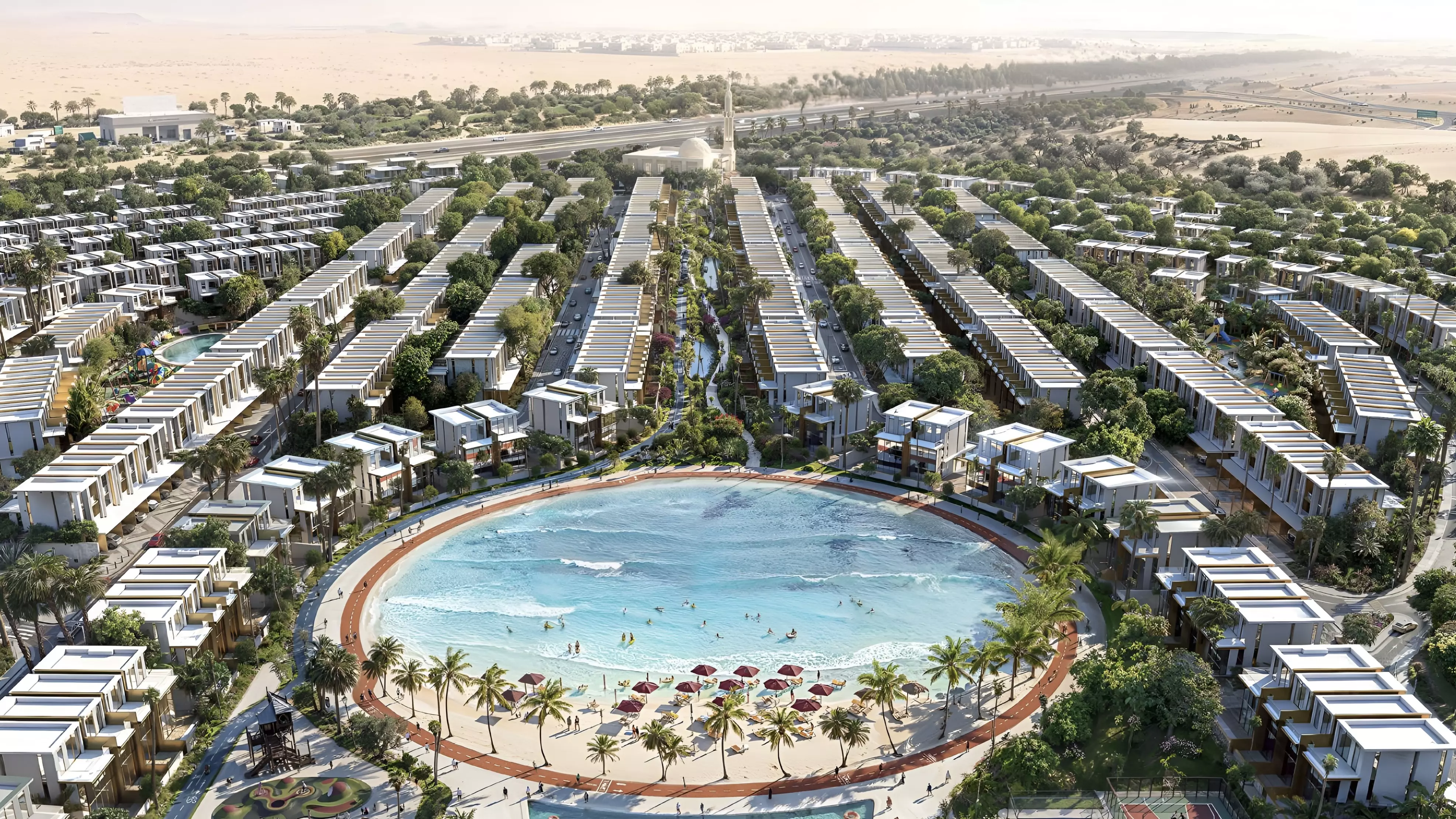 Изображение 2 из проекта Tilal Oasis Grand Villa от застройщика Binghatti Developers