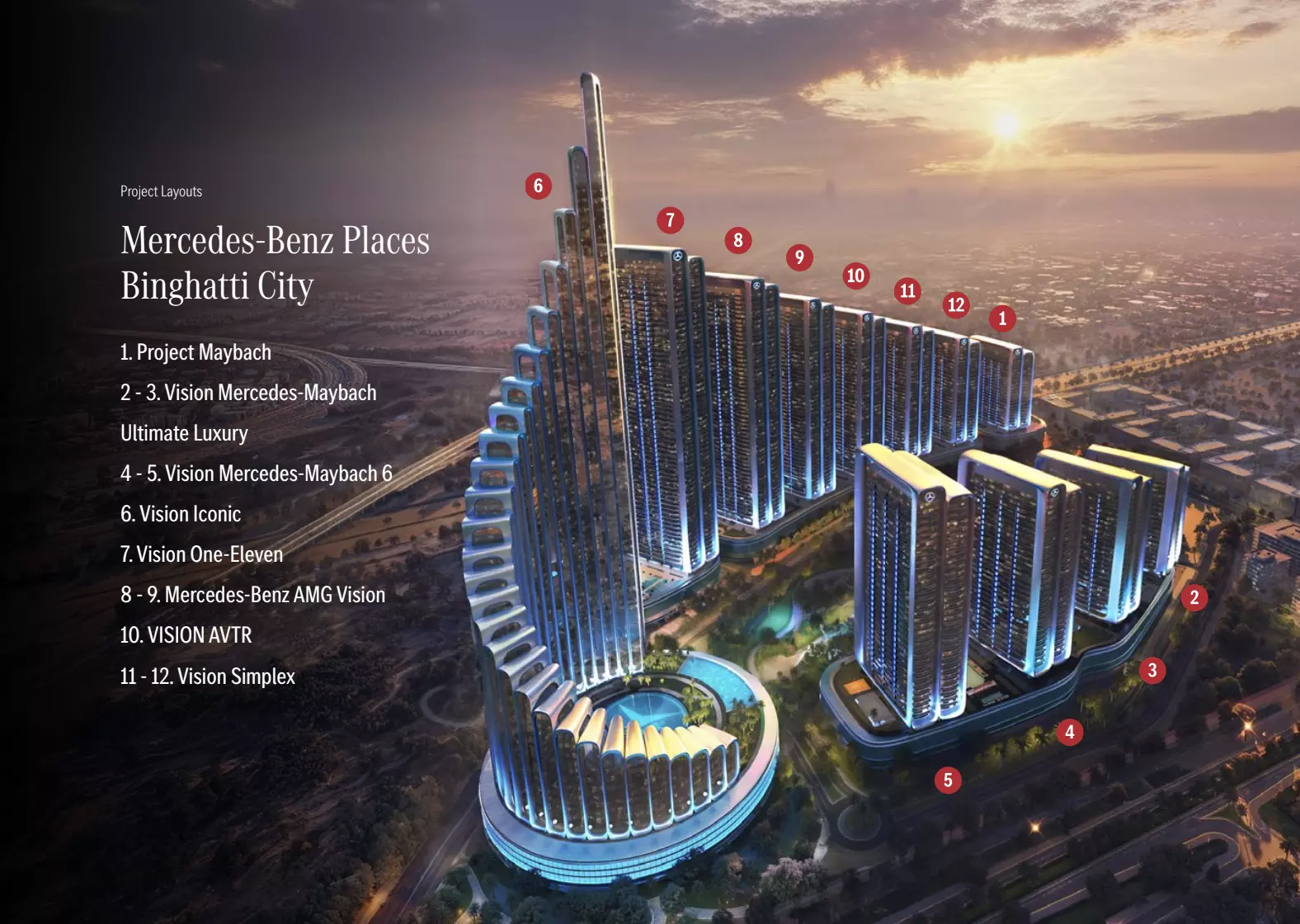 Image of Maybach 6 by Binghatti Developers