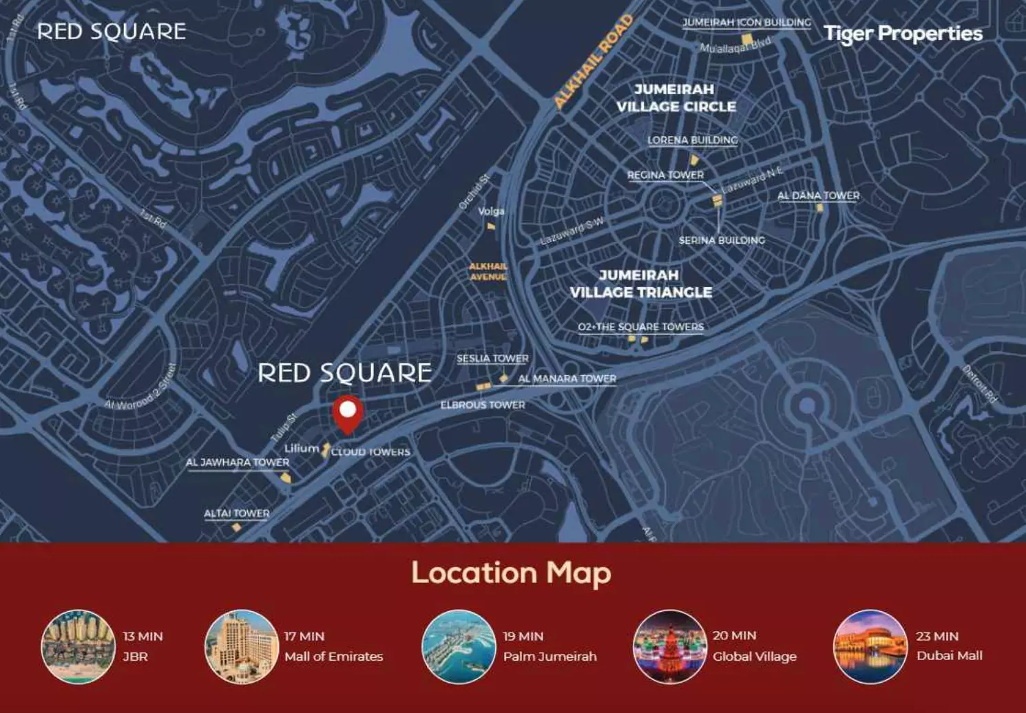 Image 8 of Red Square Tower by Tiger Properties