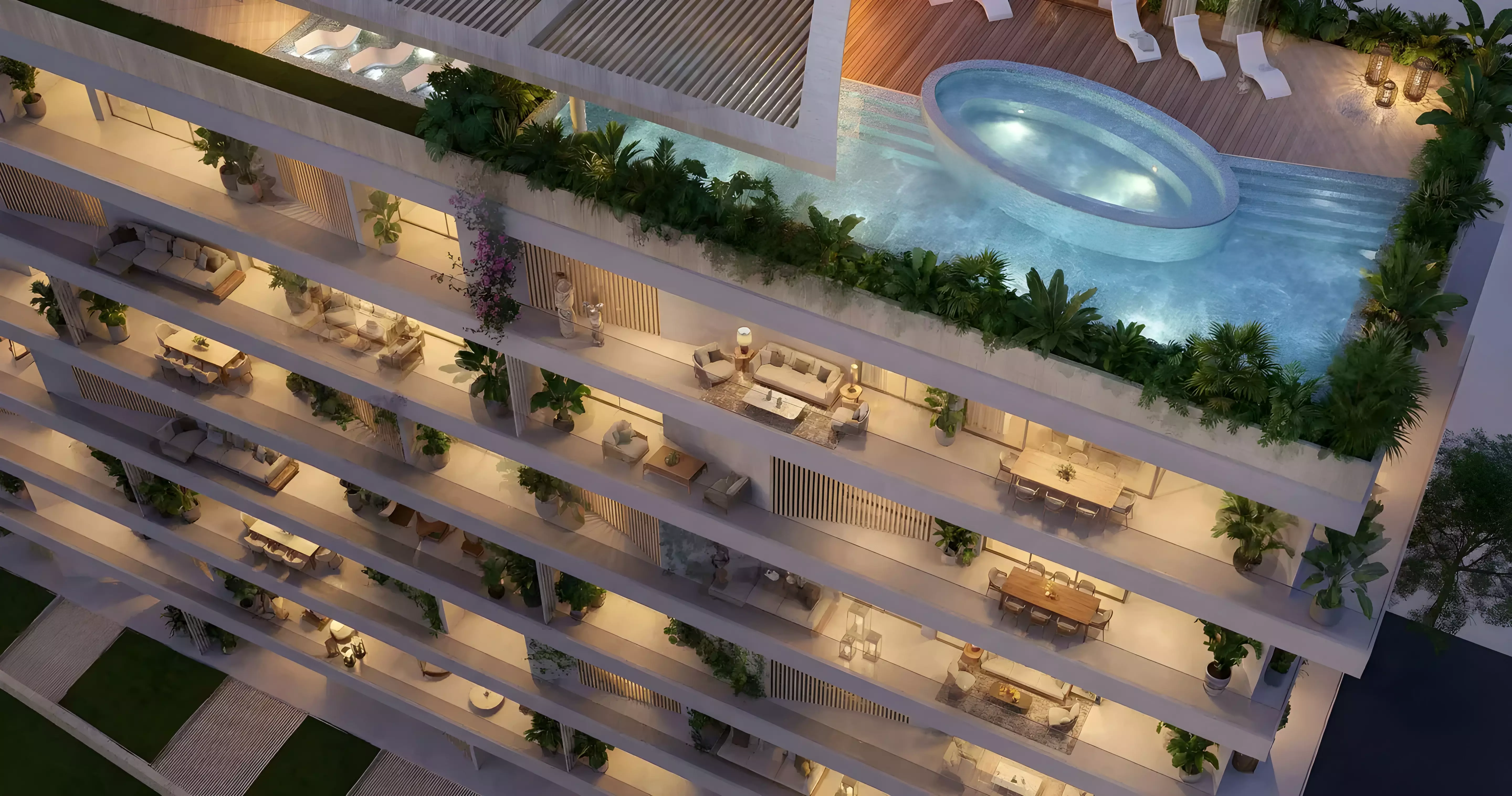 Изображение 6 из проекта Haven at Lunaya Terraces от застройщика Zaya
