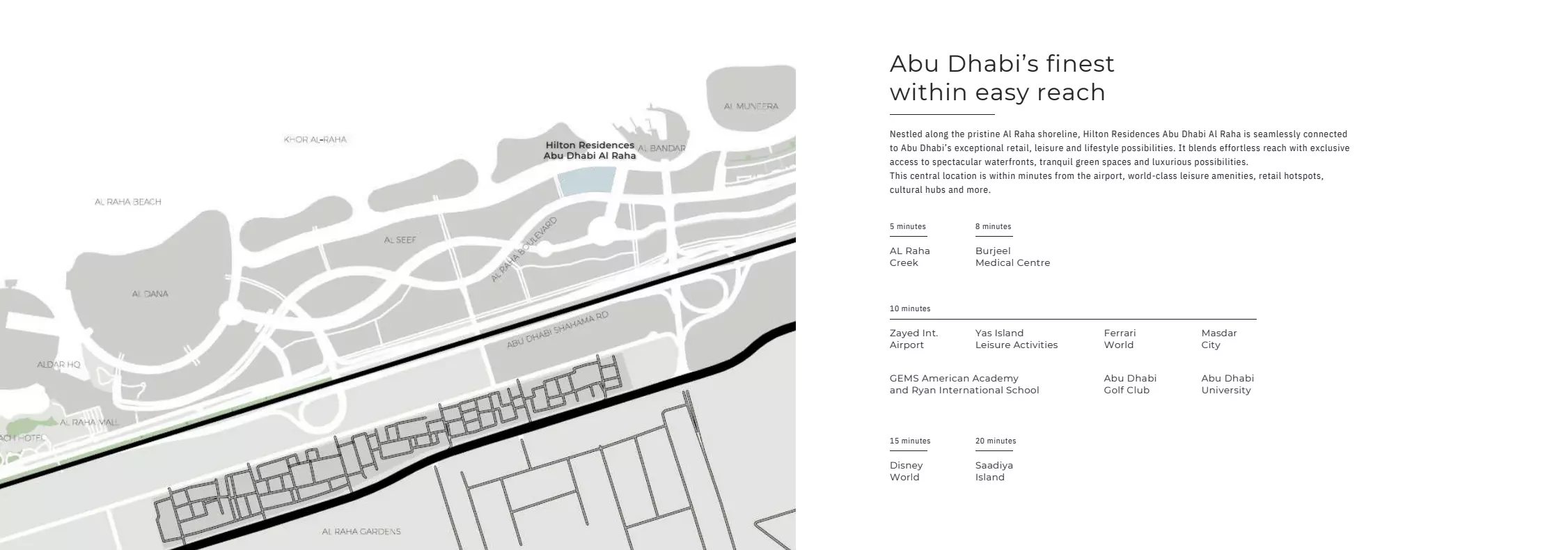 Image of Hilton Residences Abu Dhabi Al Raha by Emirates Limited Investment Development