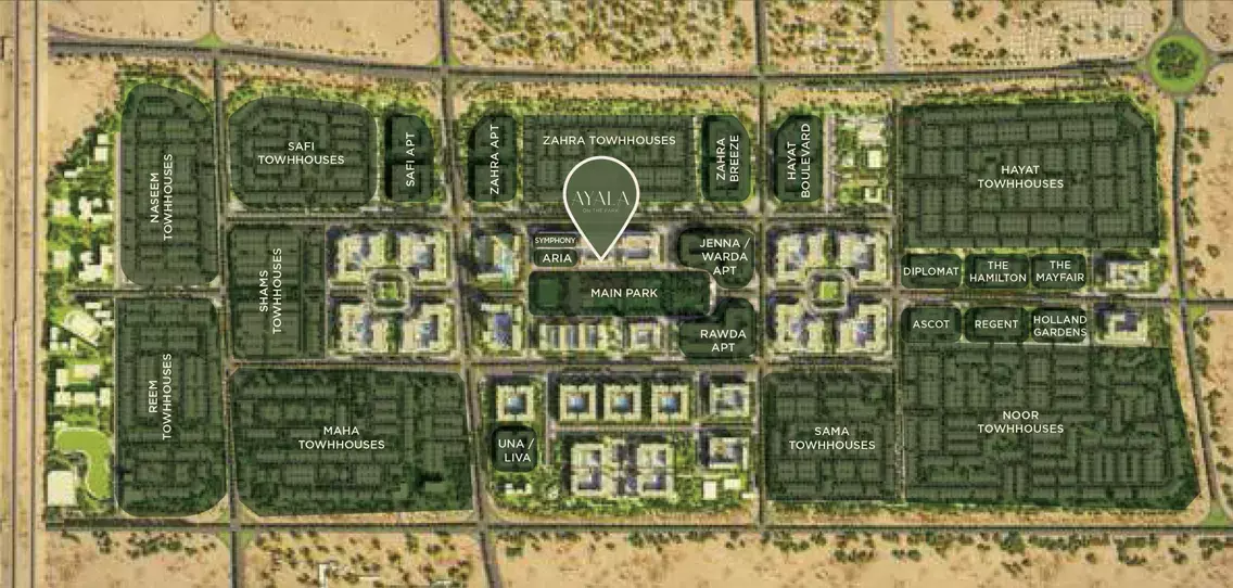 Изображение 12 из проекта Ayala on the Park от застройщика Nshama