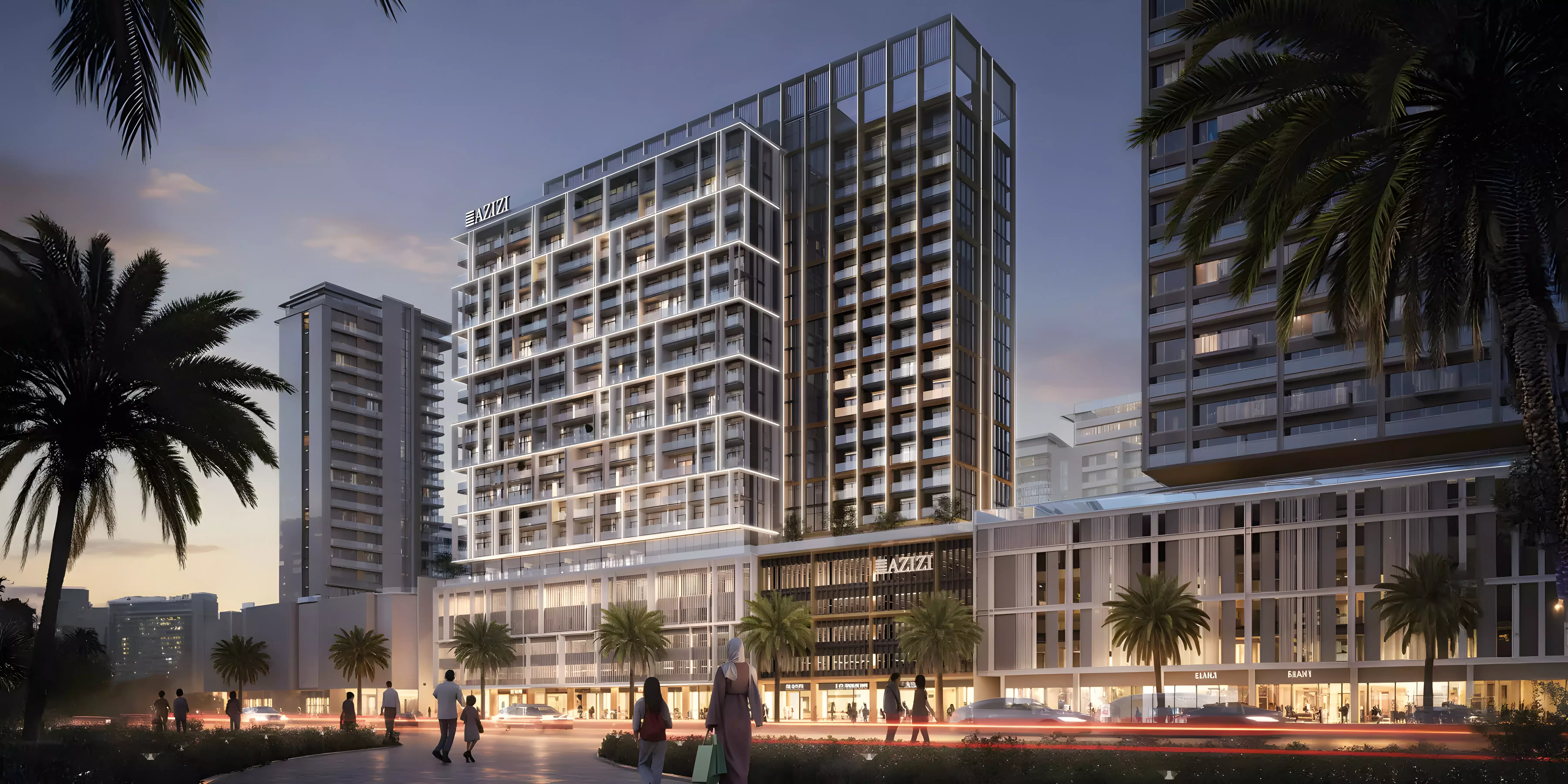 Изображение 4 из проекта Azizi Farishta II от застройщика Azizi Developments