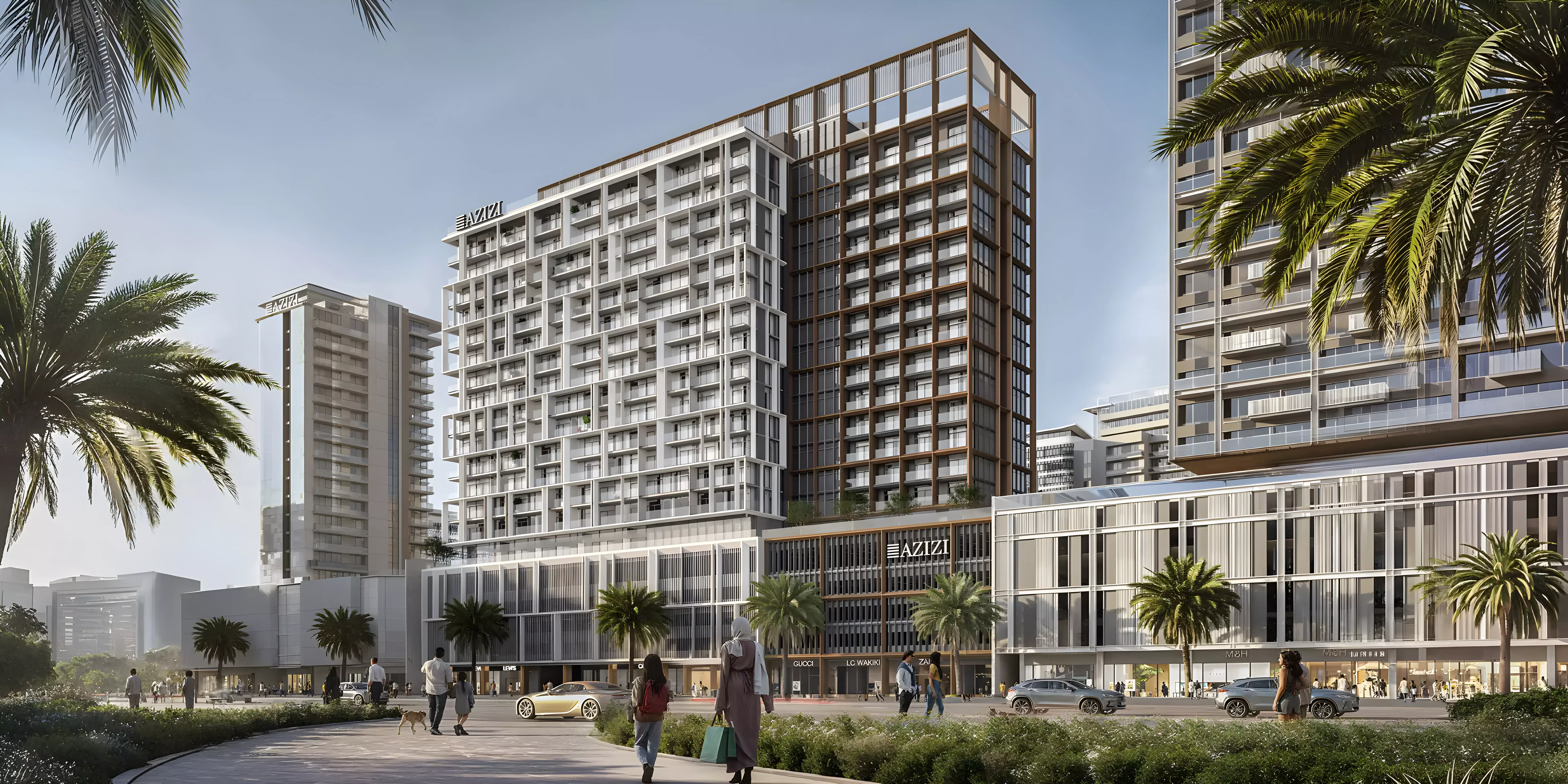 Azizi Farishta II от застройщика Azizi Developments