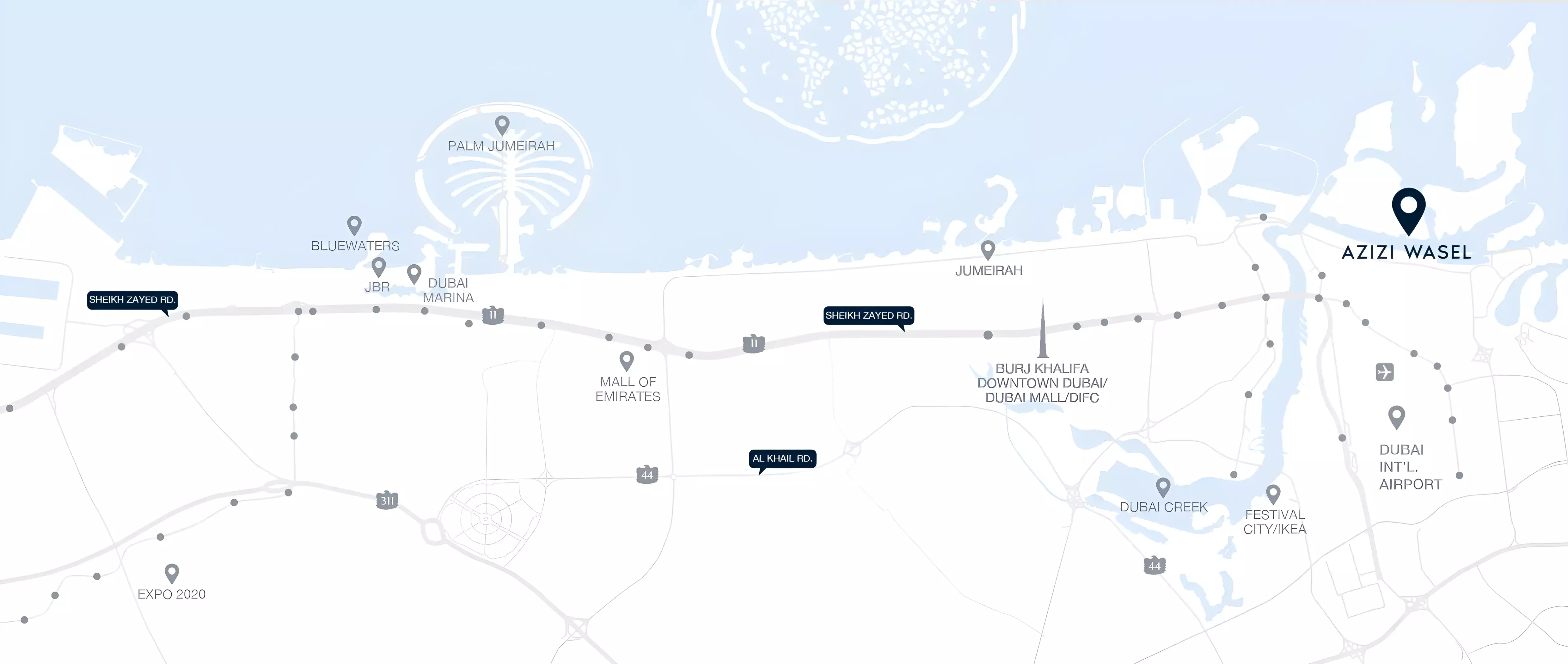 Изображение 4 из проекта Azizi Wasl от застройщика Azizi Developments