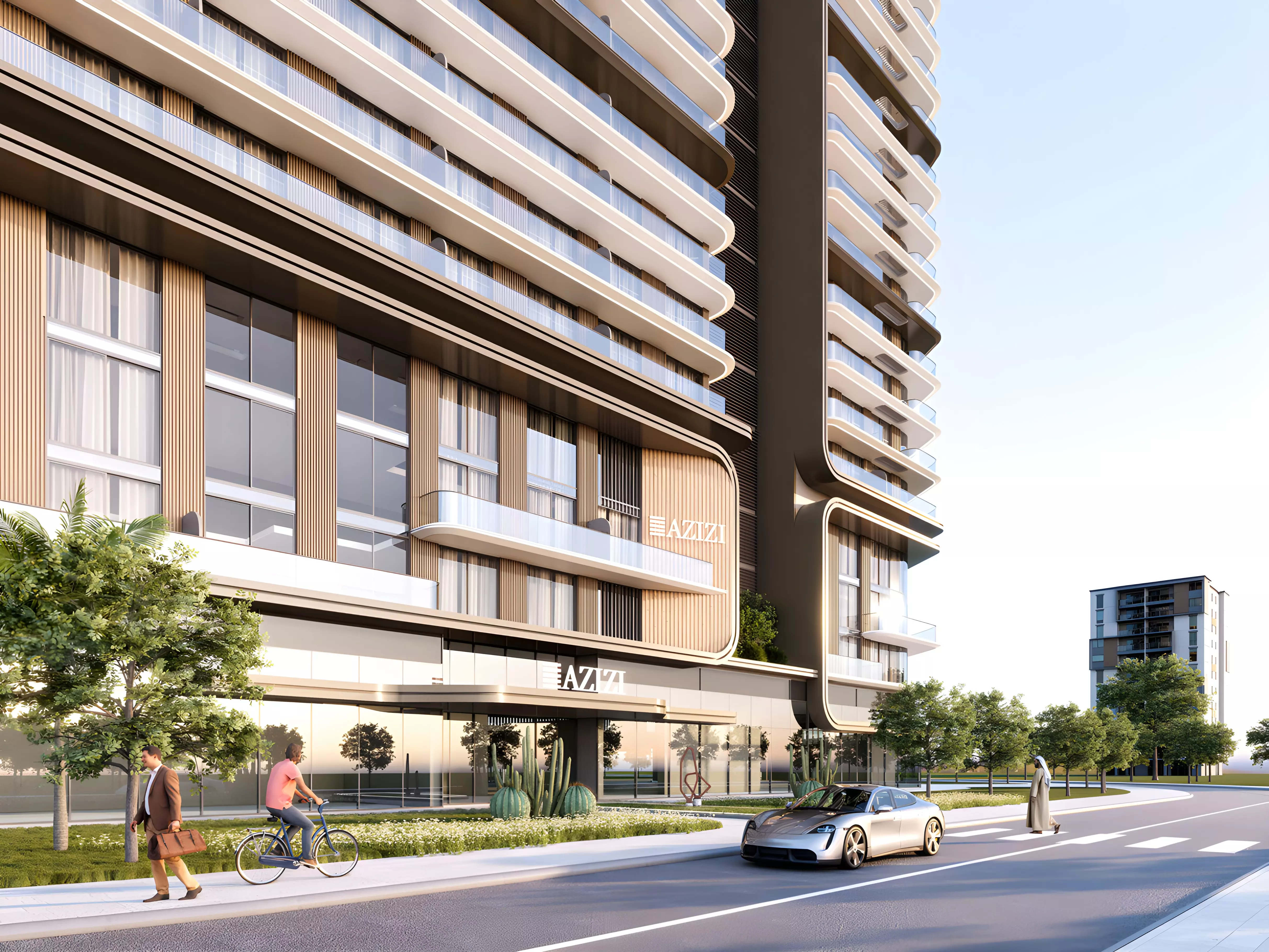 Изображение 3 из проекта Azizi Abraham от застройщика Azizi Developments