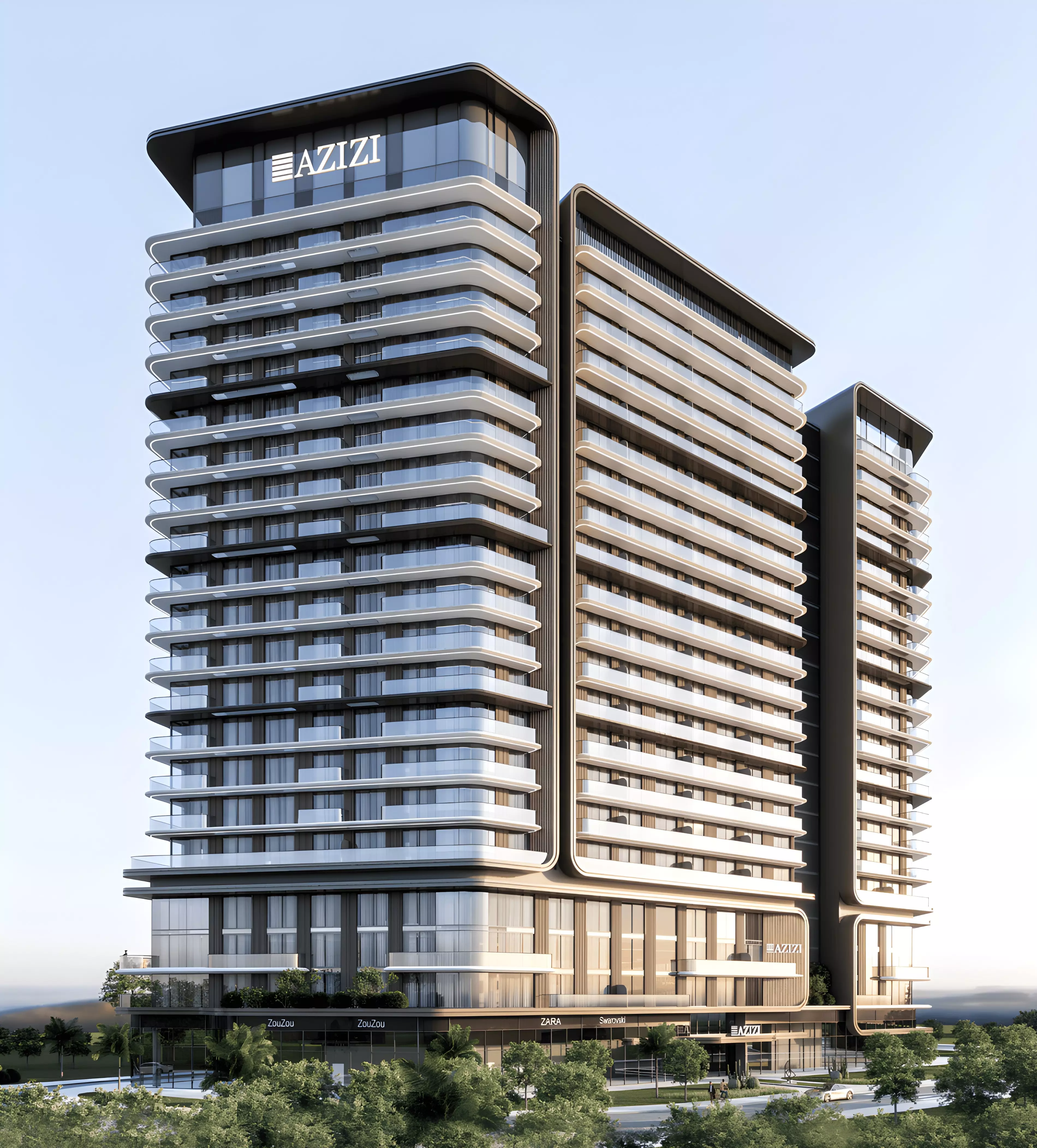 Изображение 5 из проекта Azizi Abraham от застройщика Azizi Developments