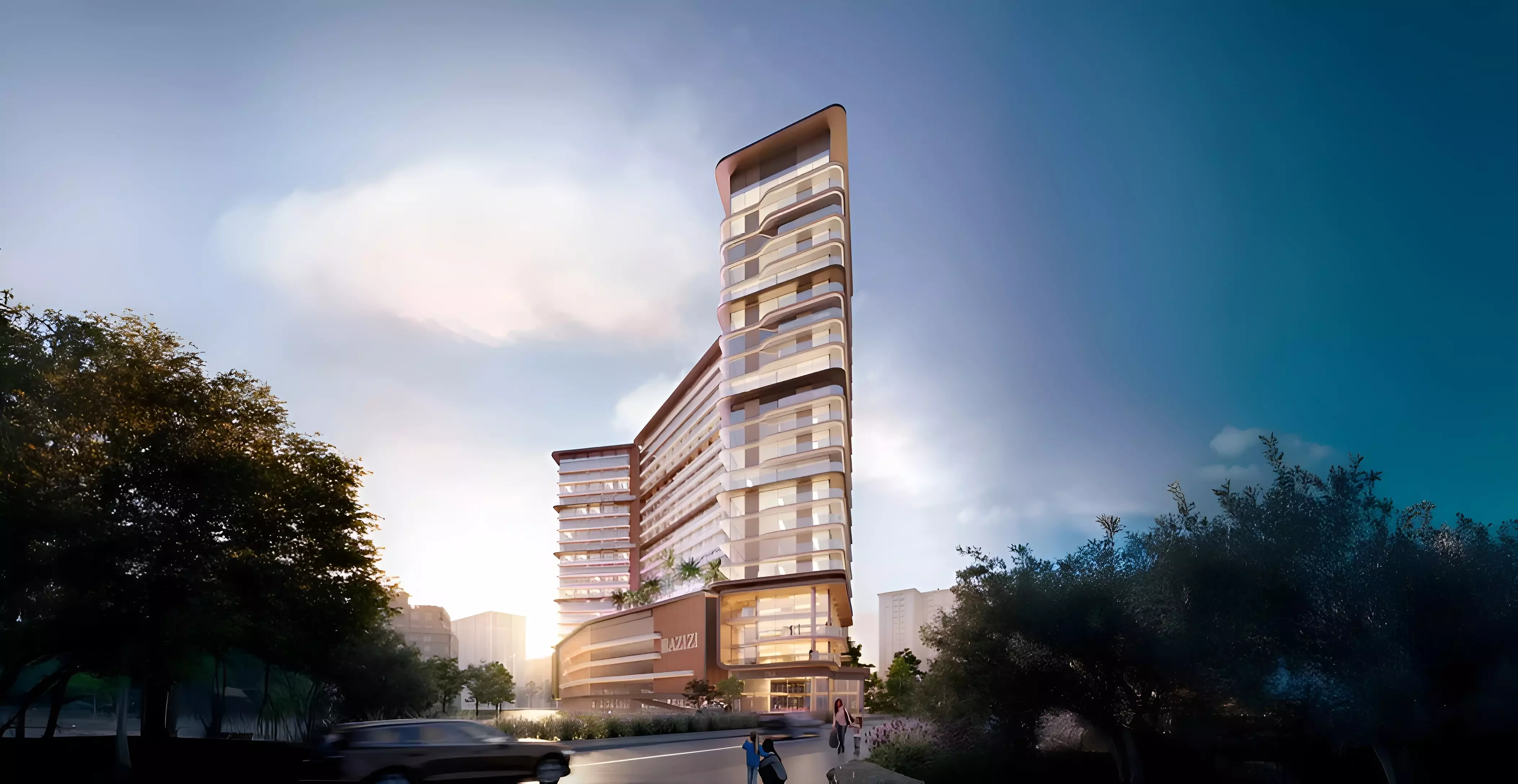 Изображение 2 из проекта Azizi Abraham от застройщика Azizi Developments