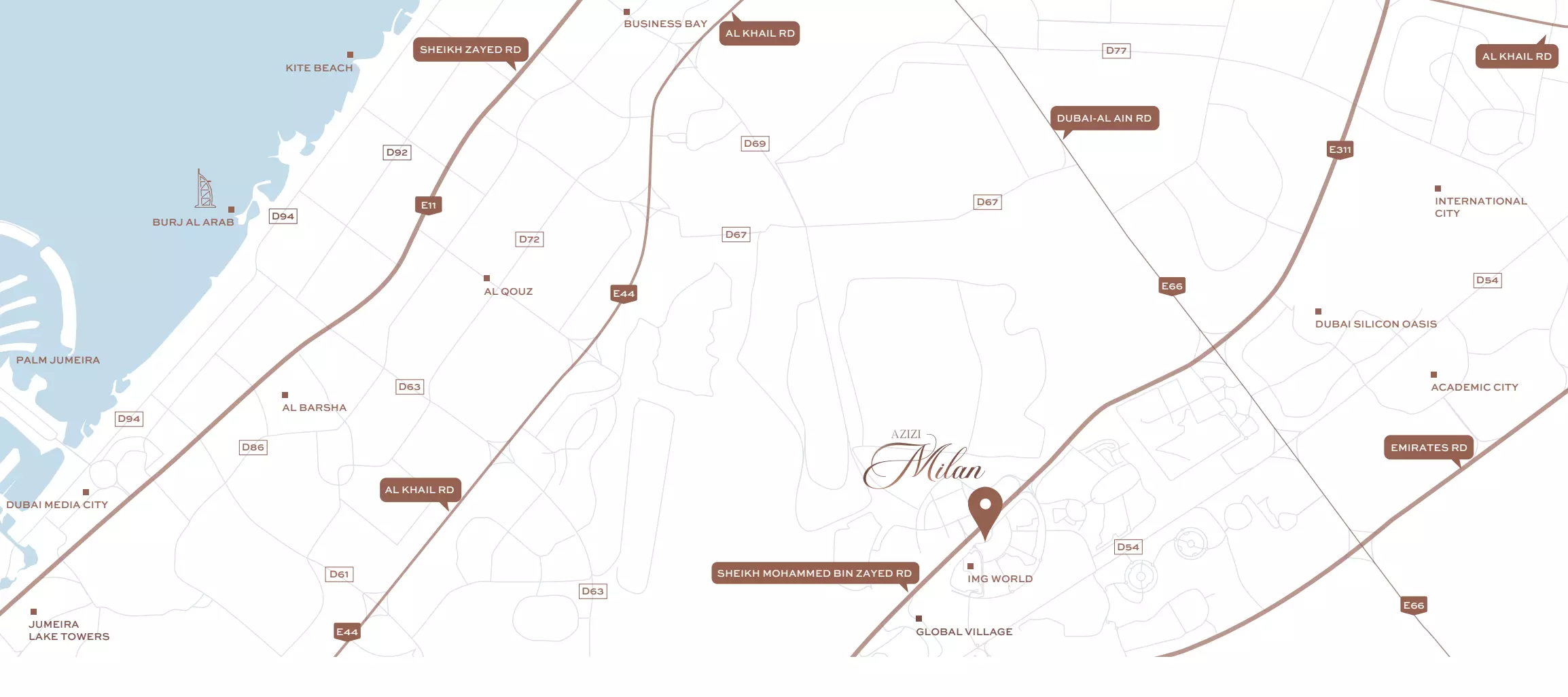 Изображение 11 из проекта Azizi Milan от застройщика Azizi Developments