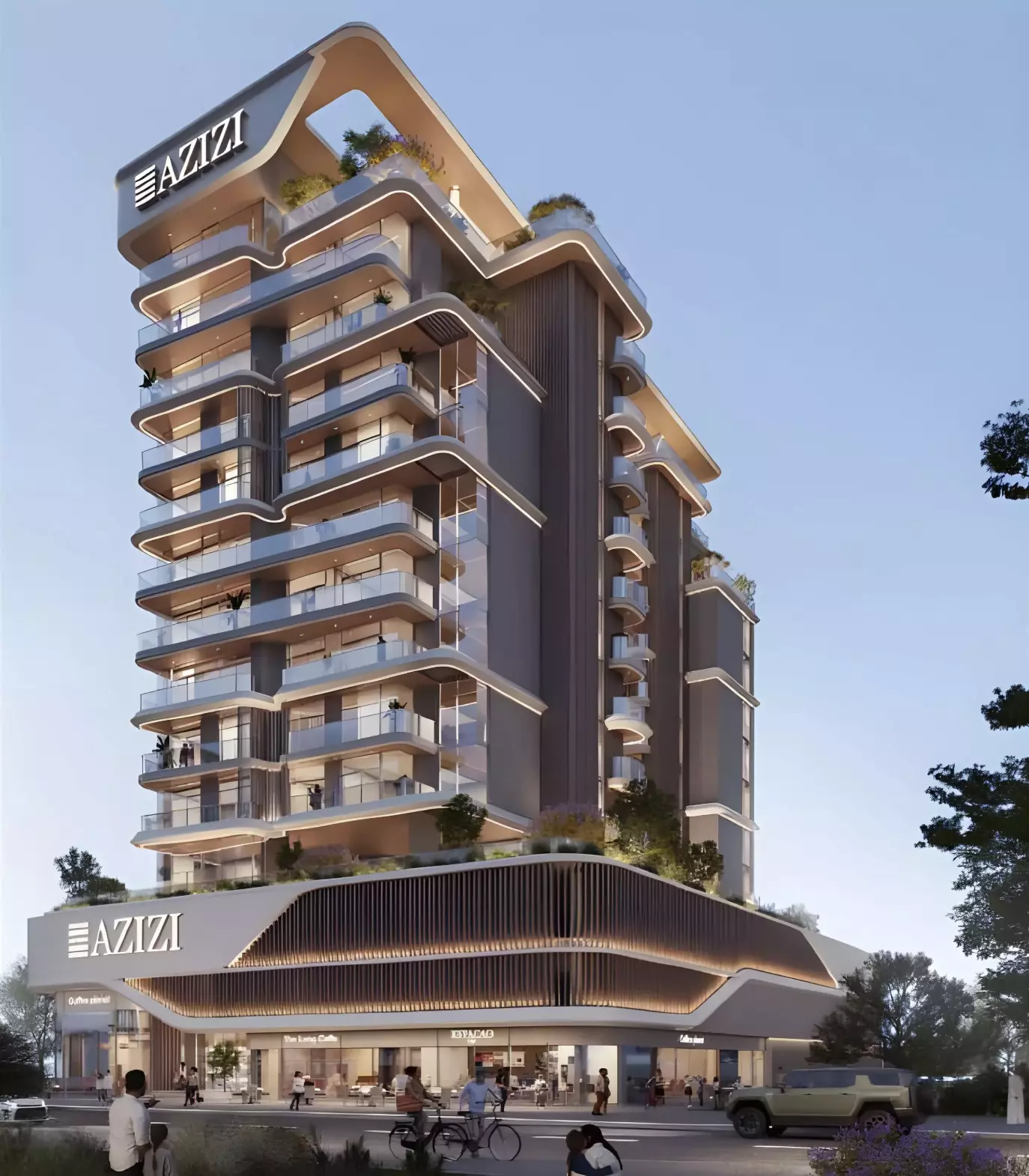 Изображение 3 из проекта Azizi Sikander от застройщика Azizi Developments