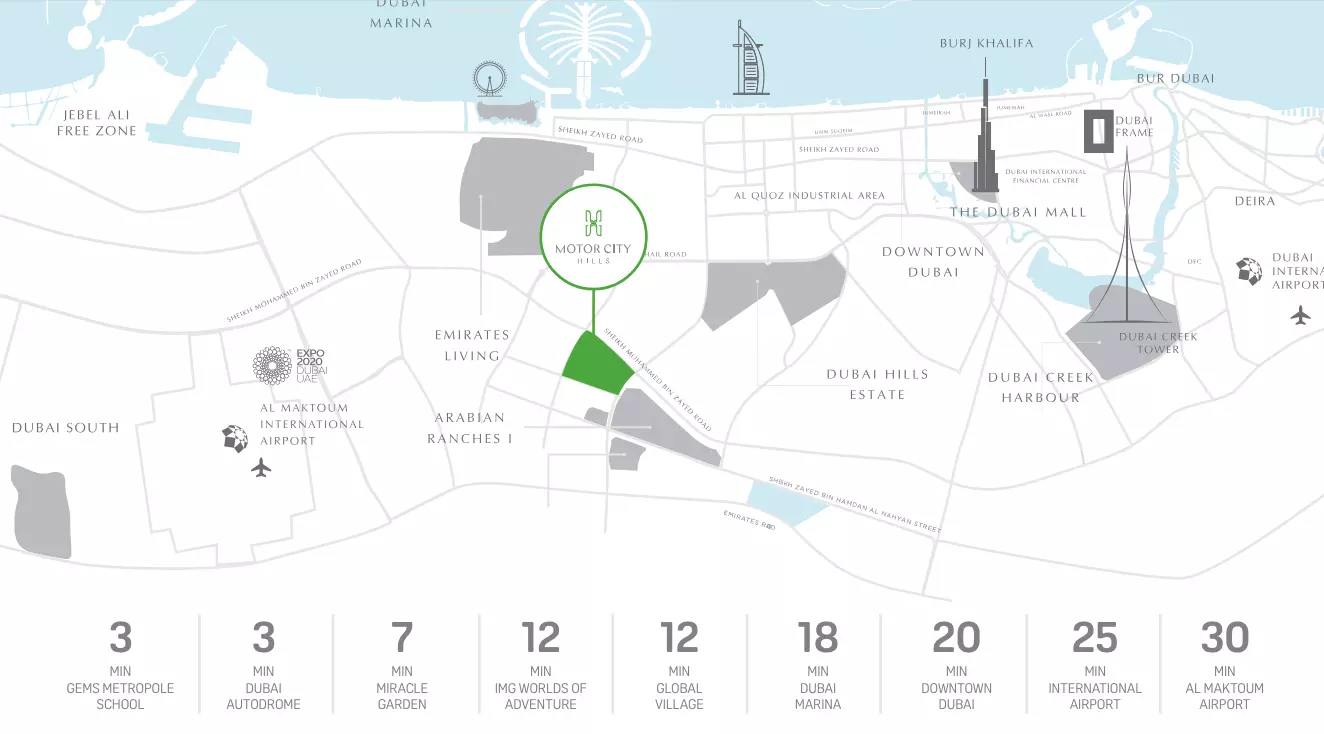 Image 5 of Motor City Hills by Union Properties P.J.S.C