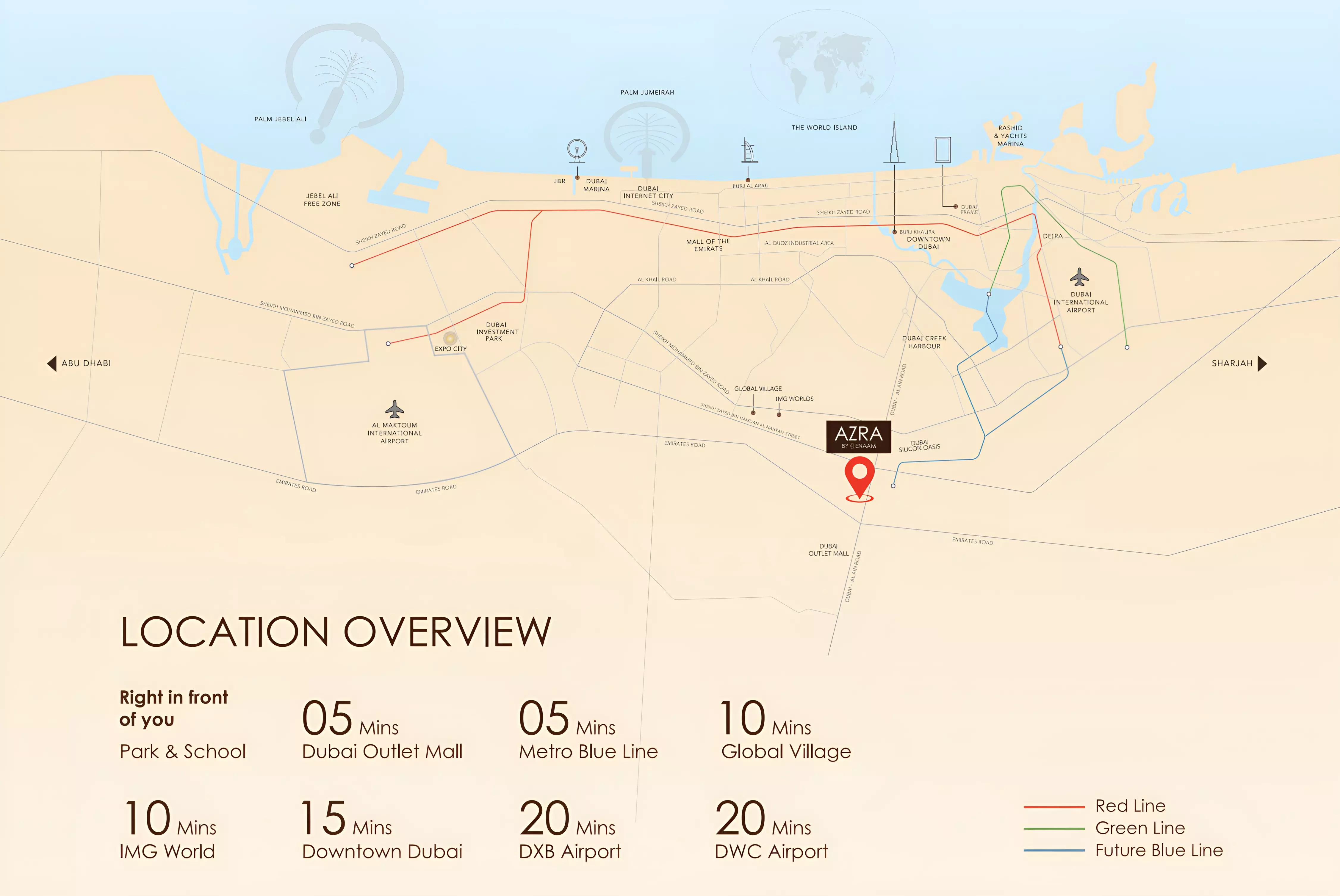 Image of Azra Residence by Enaam Properties